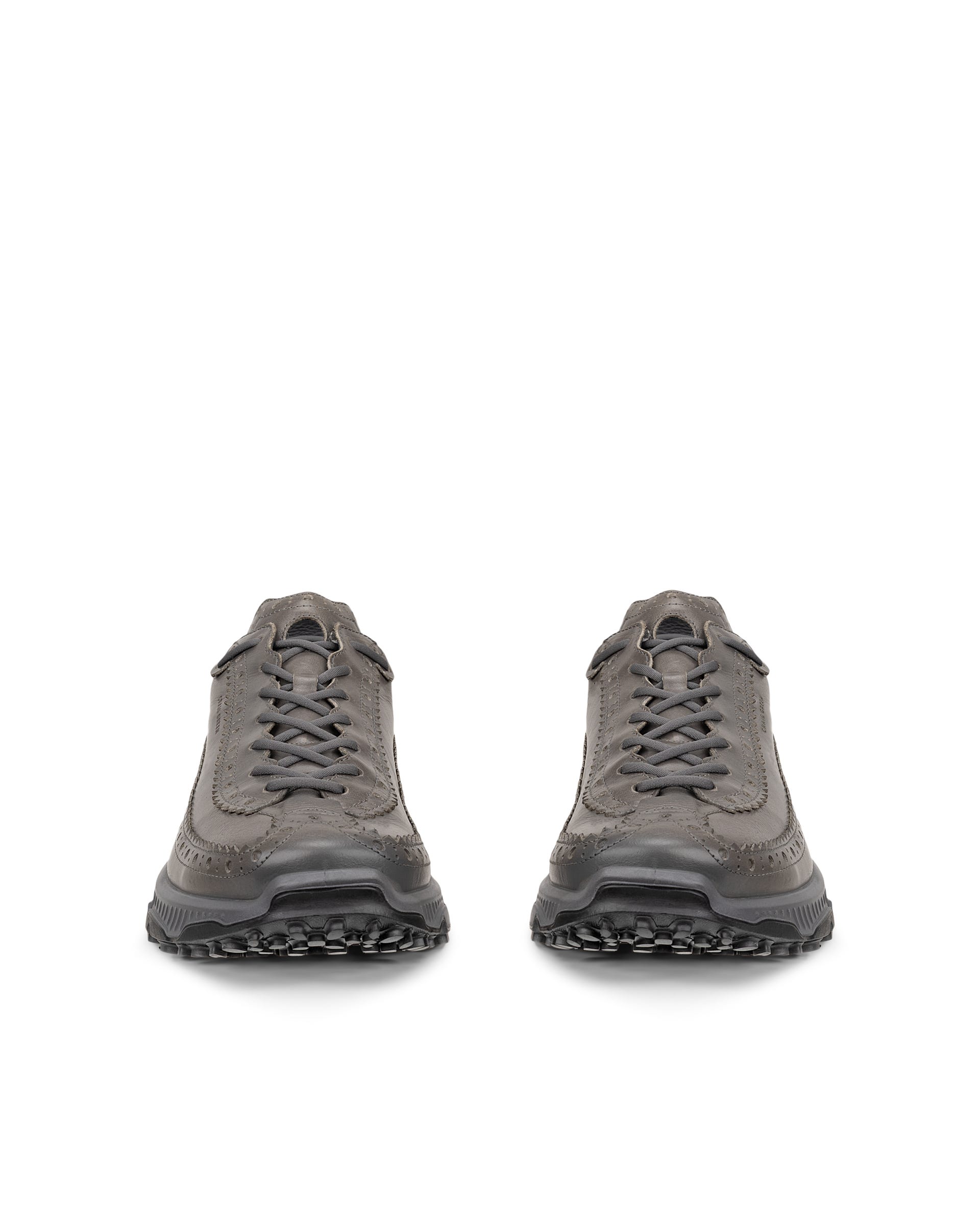ECCO RECEPTOR XP MEN メンズ レザーシューズ - グレー - Outside