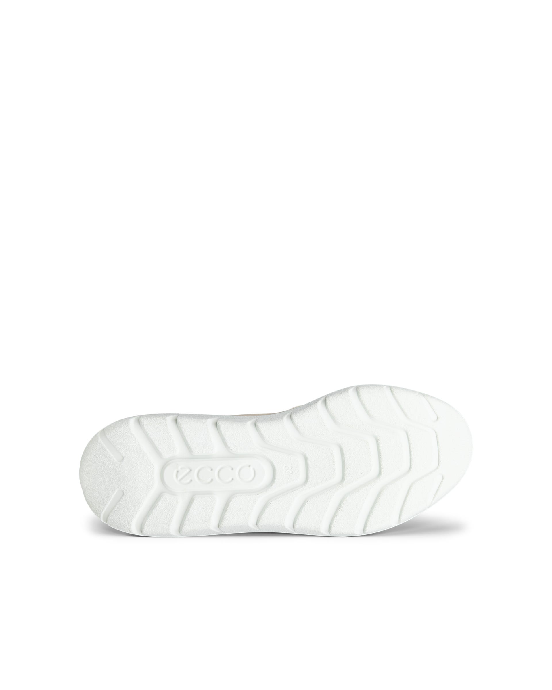 Women's ECCO® VALERIE Nubuck Trainer - Beige - Outside