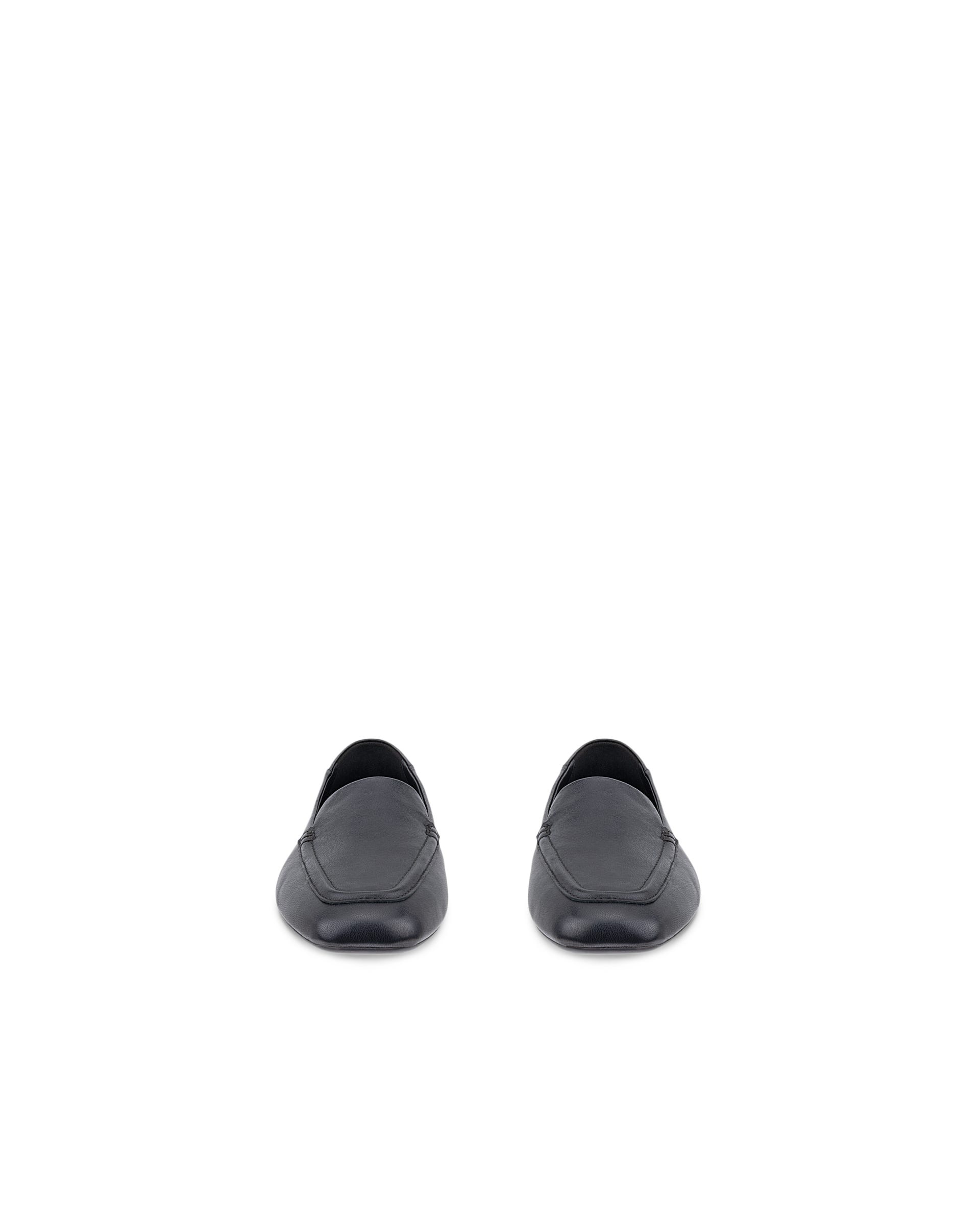 ECCO® MARGOT mocassins en cuir pour femme - Noir - Front pair