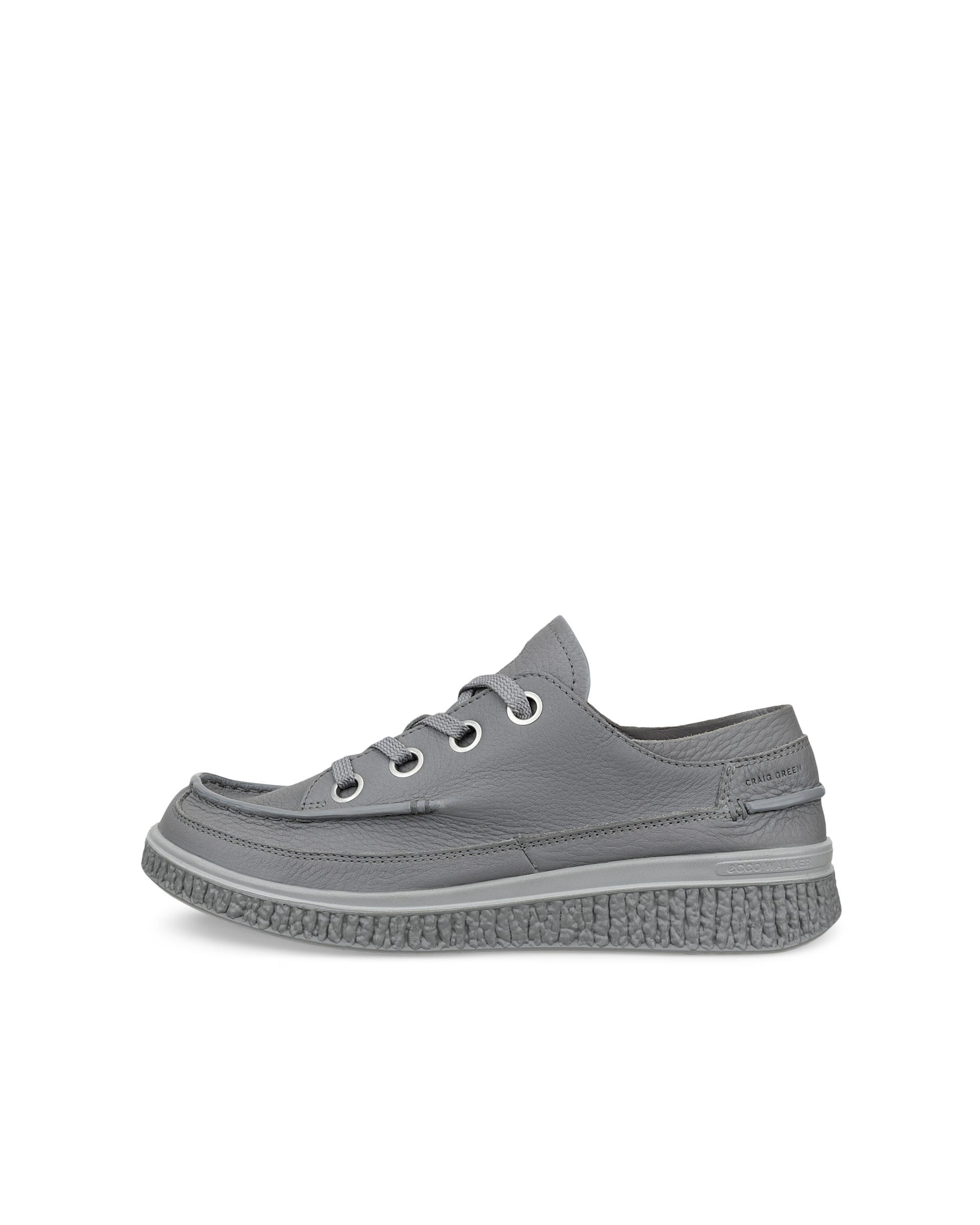 ECCO® WALKER 3.0 Moc-Toe-sko i skinn herr - Grå - Outside