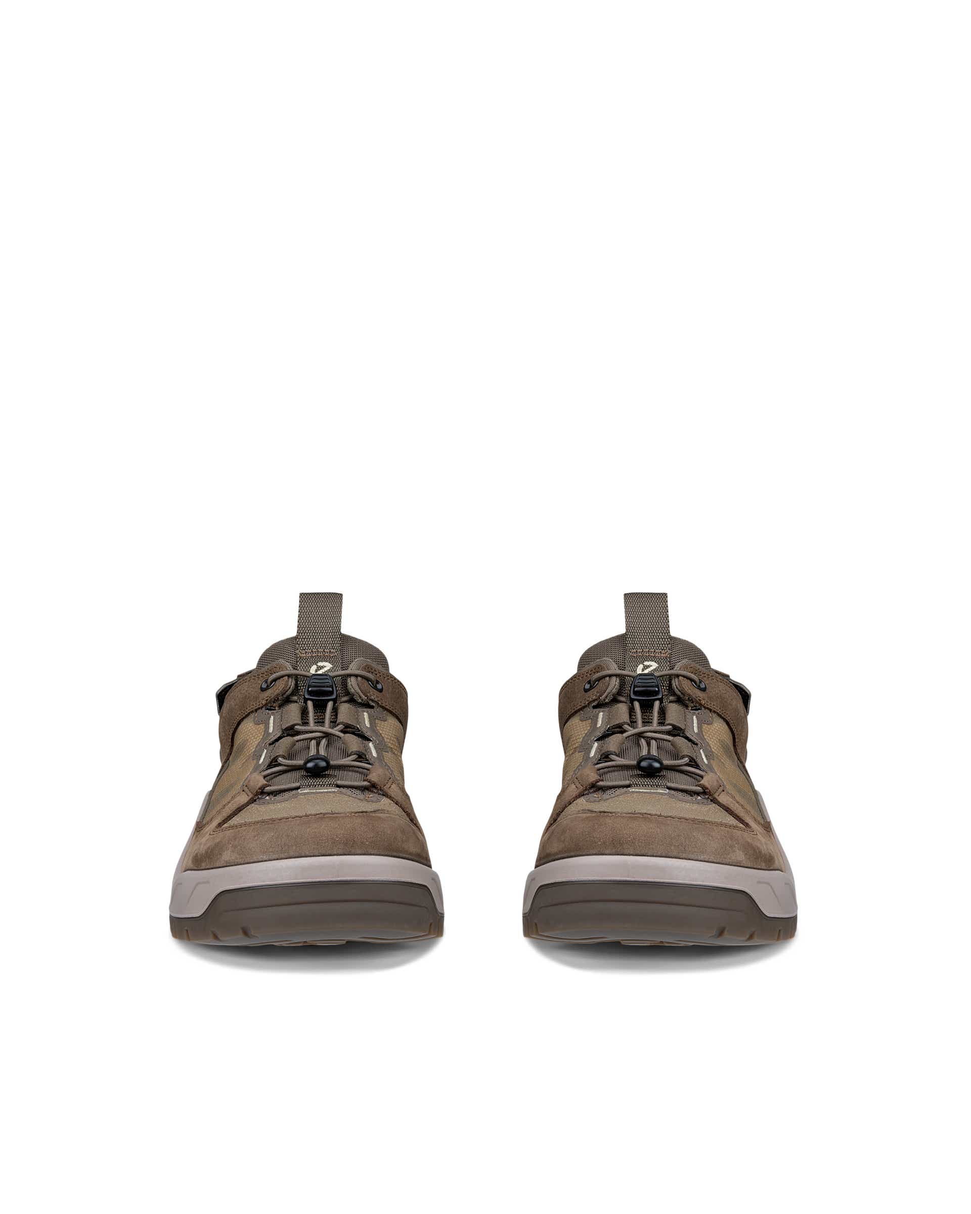 ECCO OFFROAD MEN メンズ レザーサンダル - ブラウン - Front pair