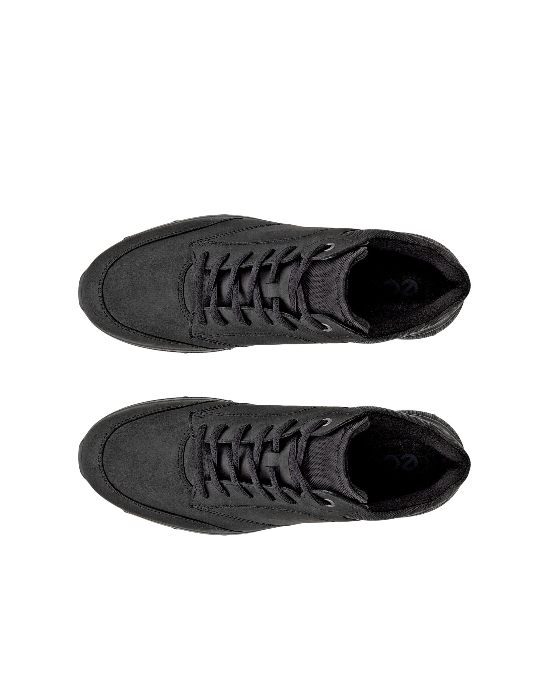 Men's ECCO® IRVING Nubuck Ankle Boot - Black - Outside