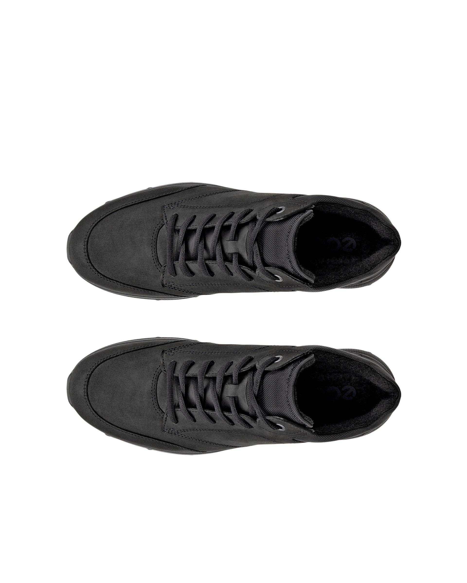 Pánske nubukové členkové čižmy ECCO® IRVING - Čierna - Top left pair
