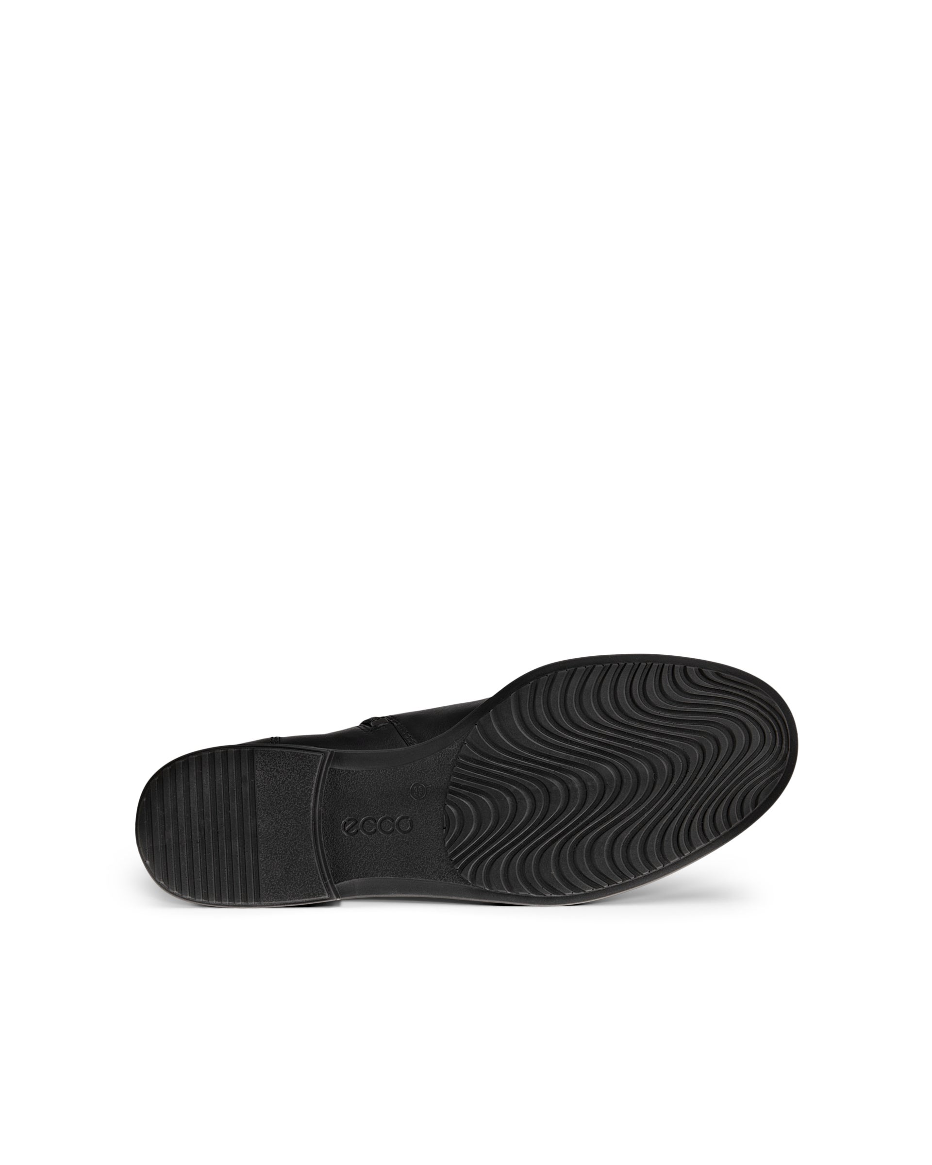 ECCO Dress Classic 15 ウィメンズ レザーレースアップブーツ - ブラック - Sole