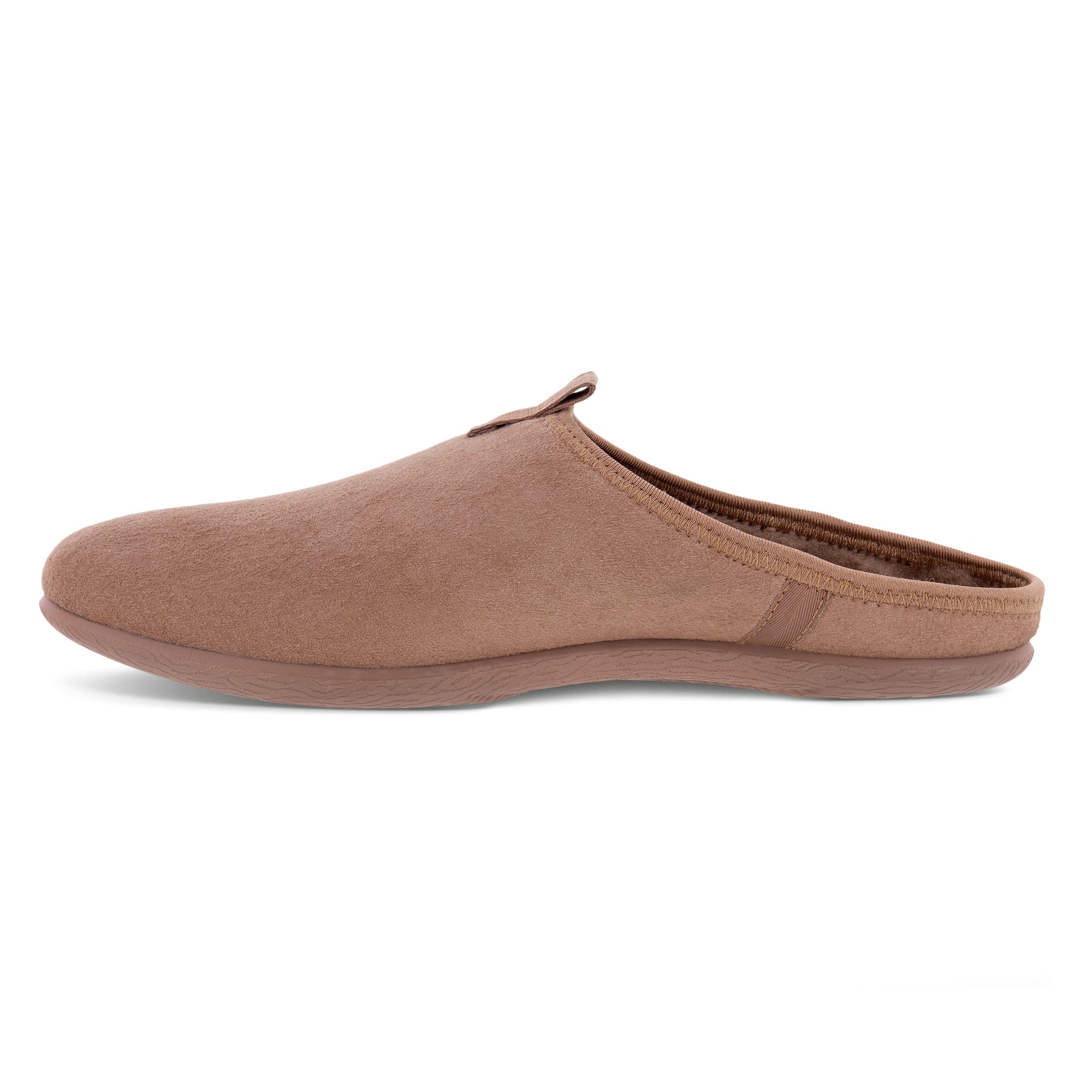 ECCO Easy Women's Fleece-lined Slipper - Brown - Inside