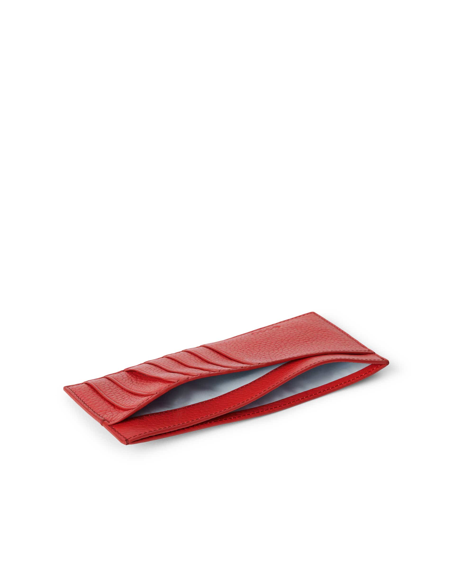 ECCO Wallet Pebbled レザーウォレット | レッド