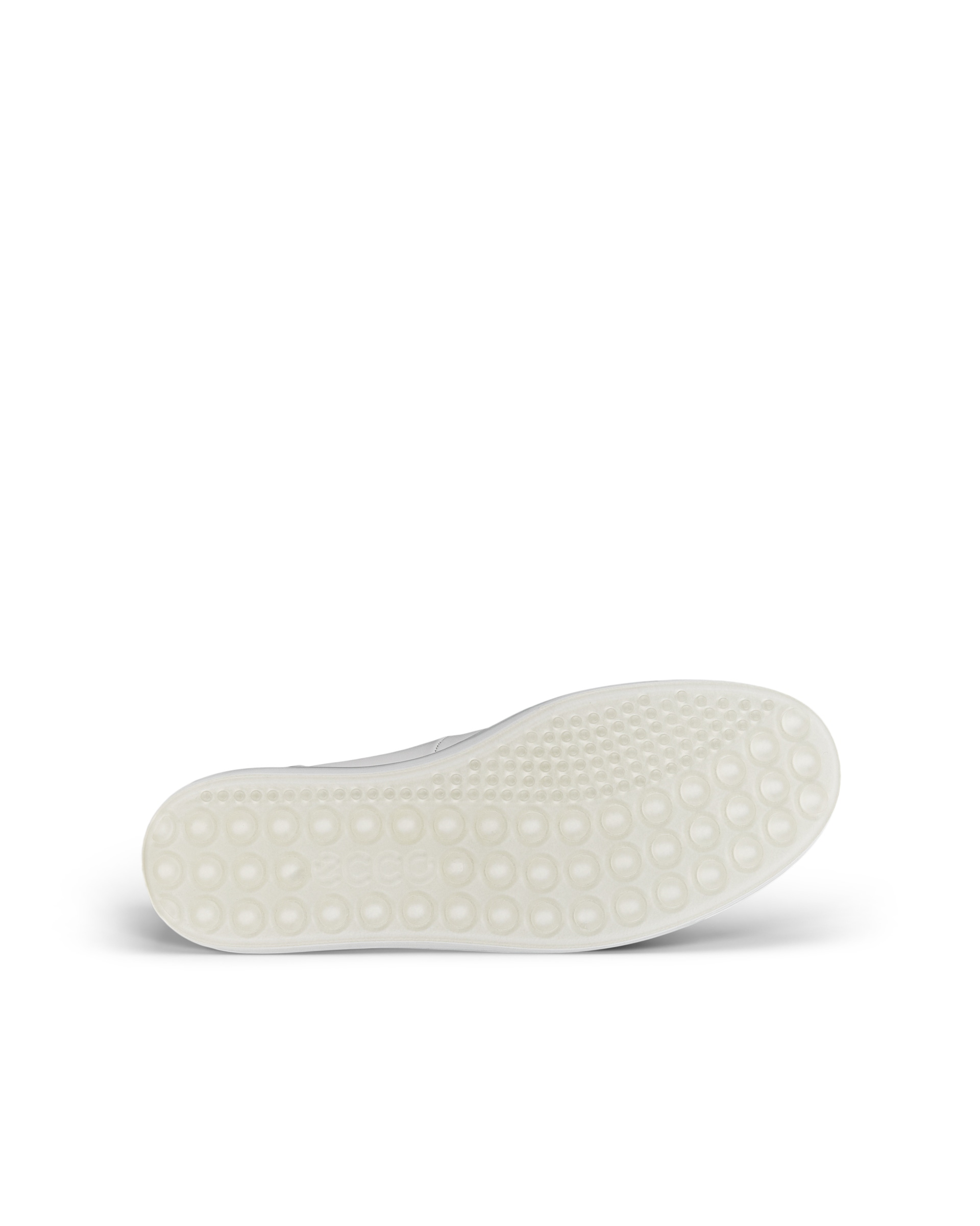 ECCO® Soft 7 chaussures sans lacet en cuir pour femme - Blanc - Sole