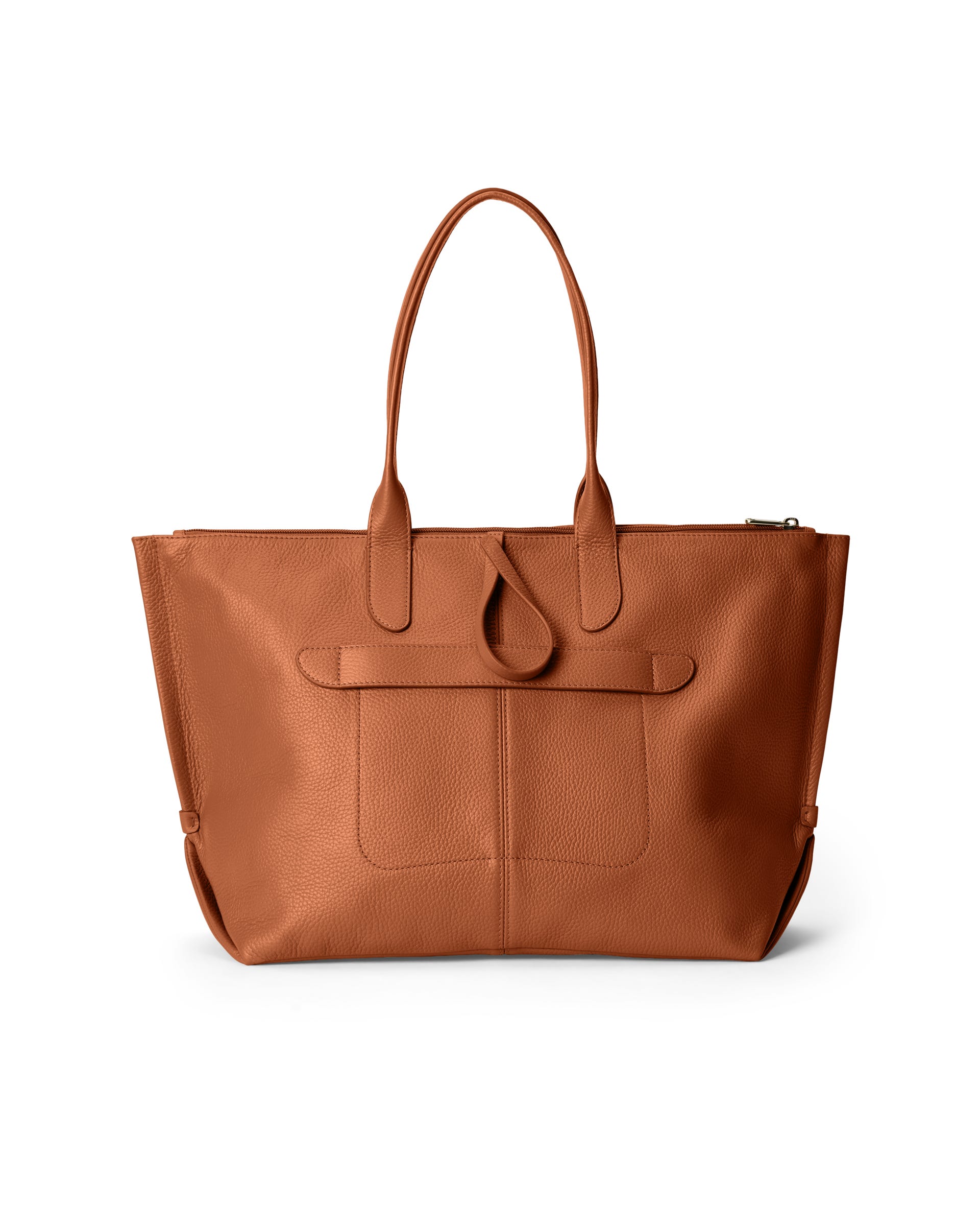 ECCO® Leather Tote Go - Brown - Main