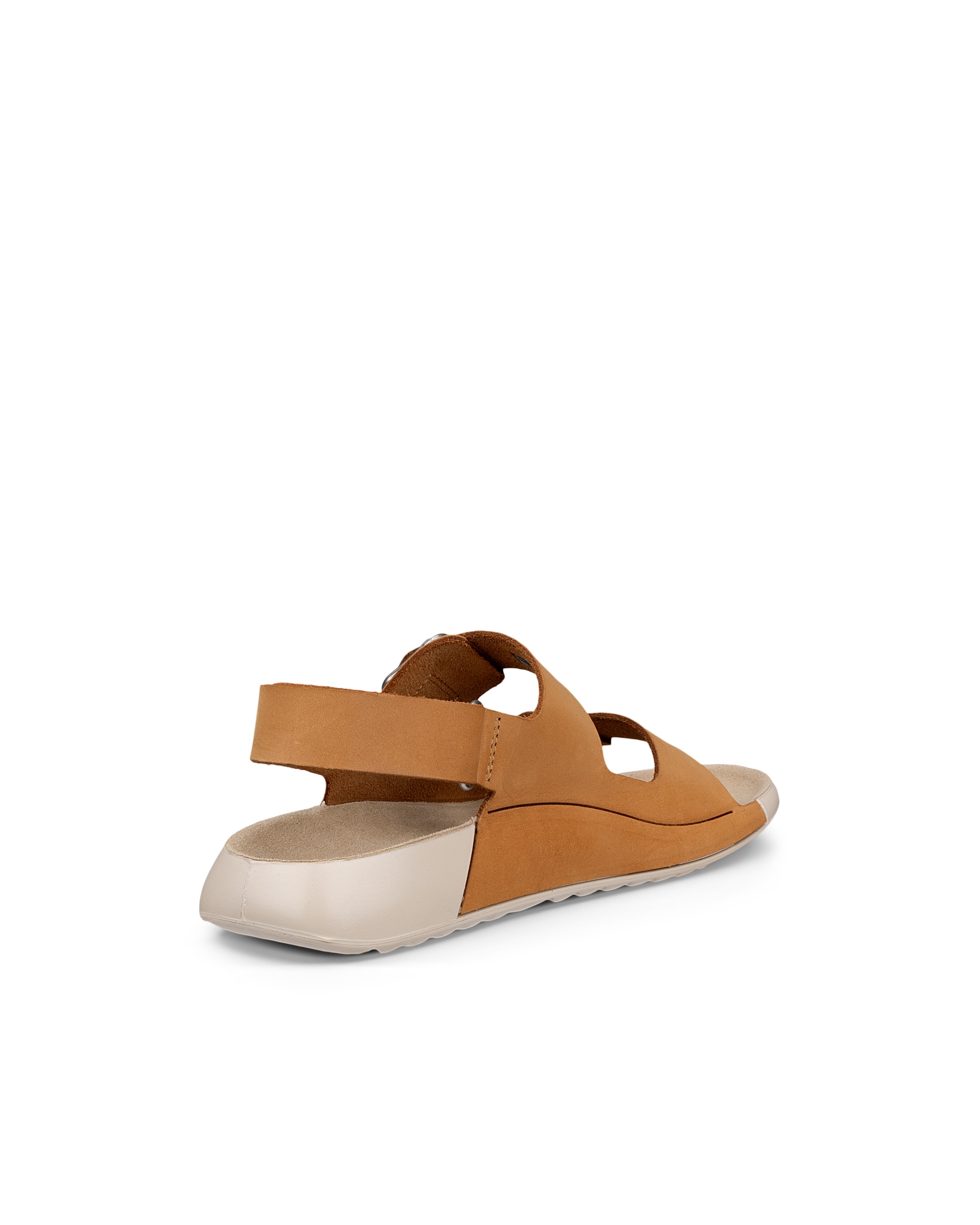 Dámské nubukové páskové sandály ECCO® Cozmo - Hnědá - Back