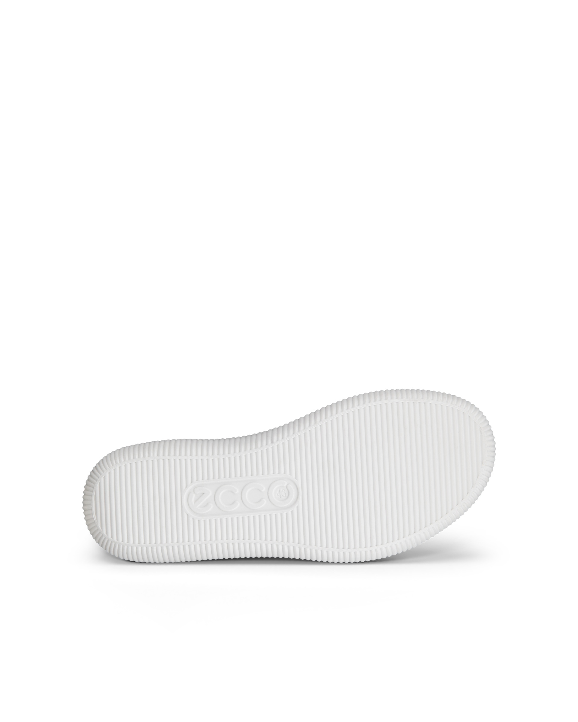 Ténis couro homem ECCO® Soft Zero - Branco - Sole