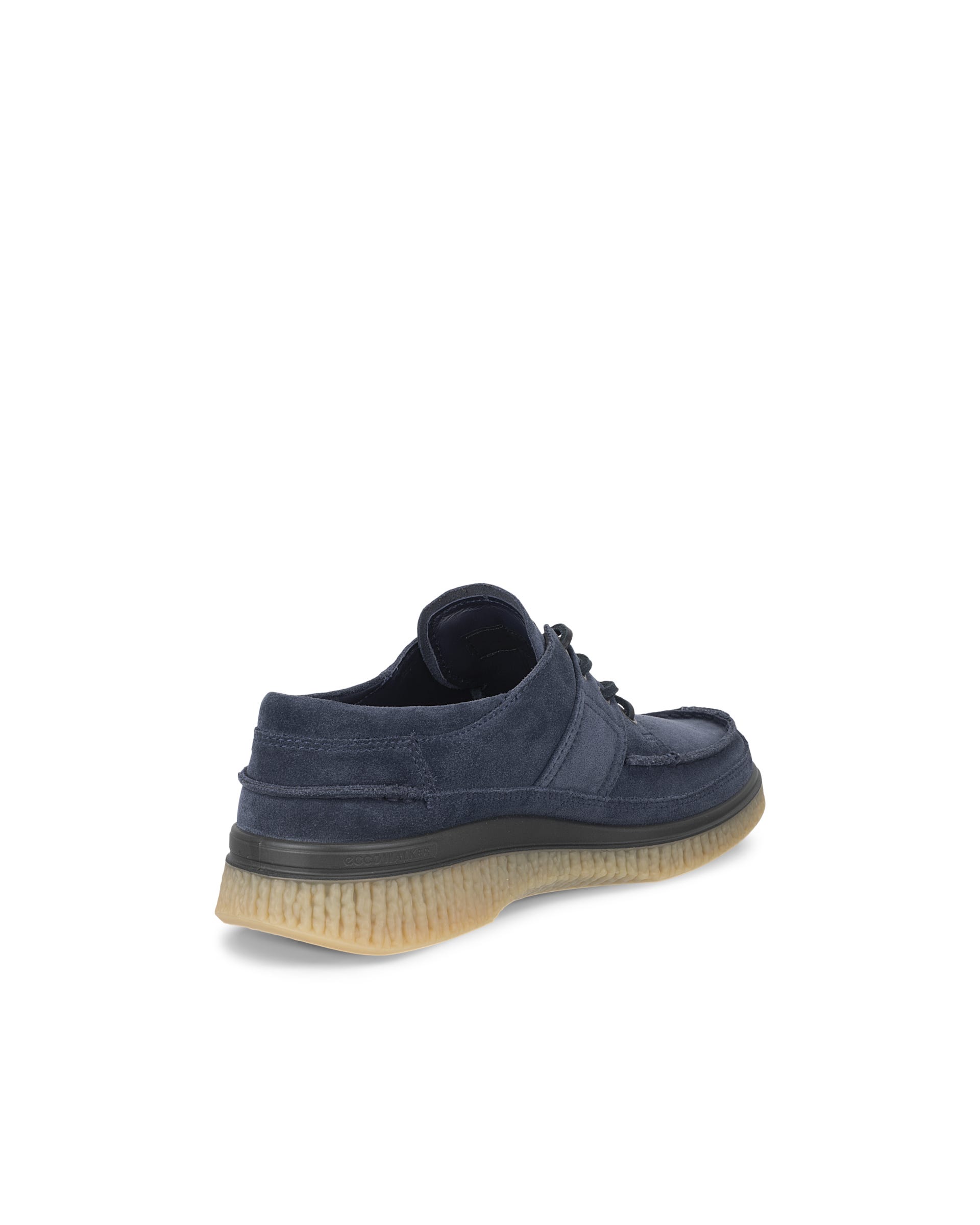 ECCO® WALKER 3.0 férfi mokaszin orrú velúr cipő - Kék - Outside