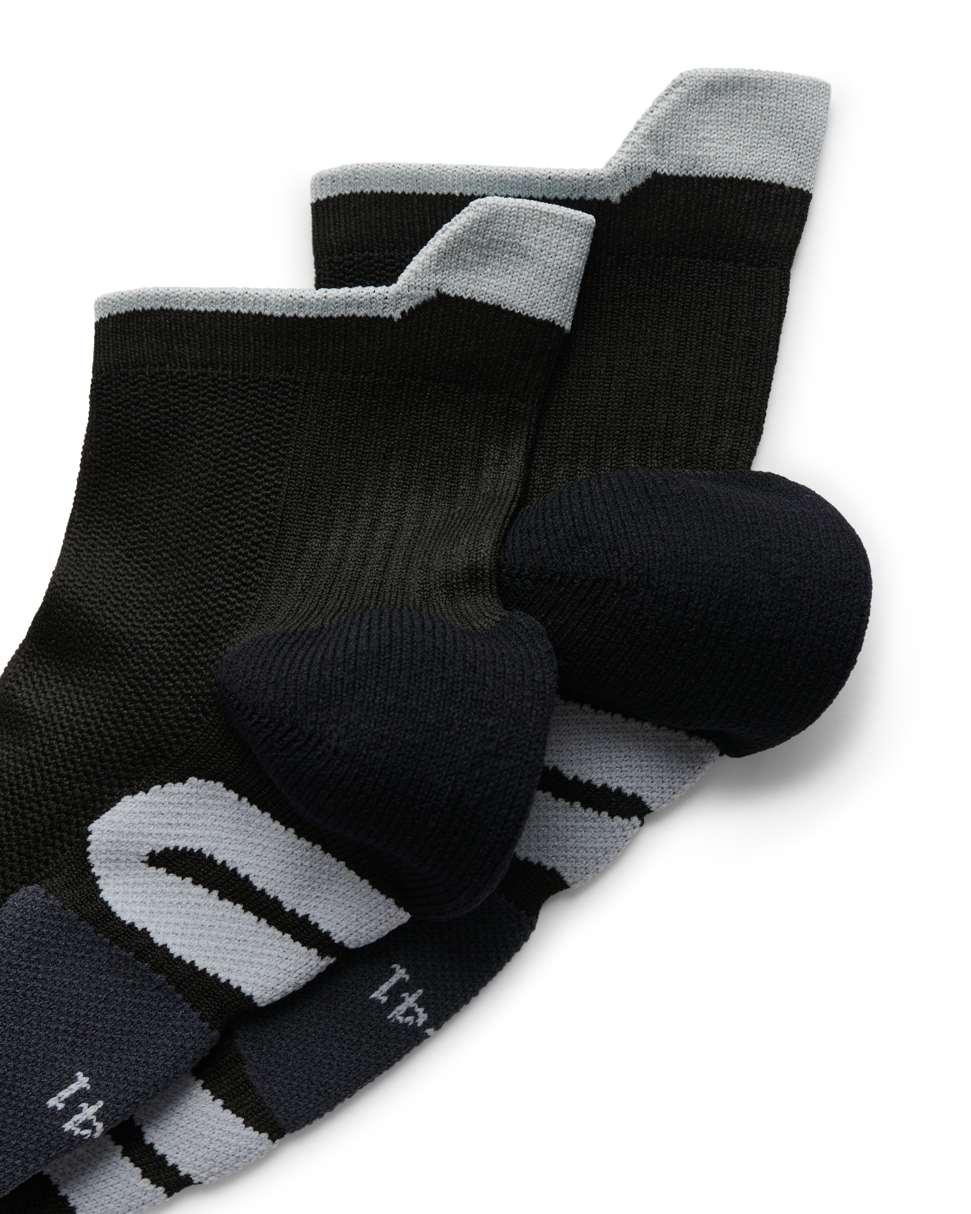 ECCO TECH TOUR LITE ANKLE-CUT SOCK - Black - Detail-1