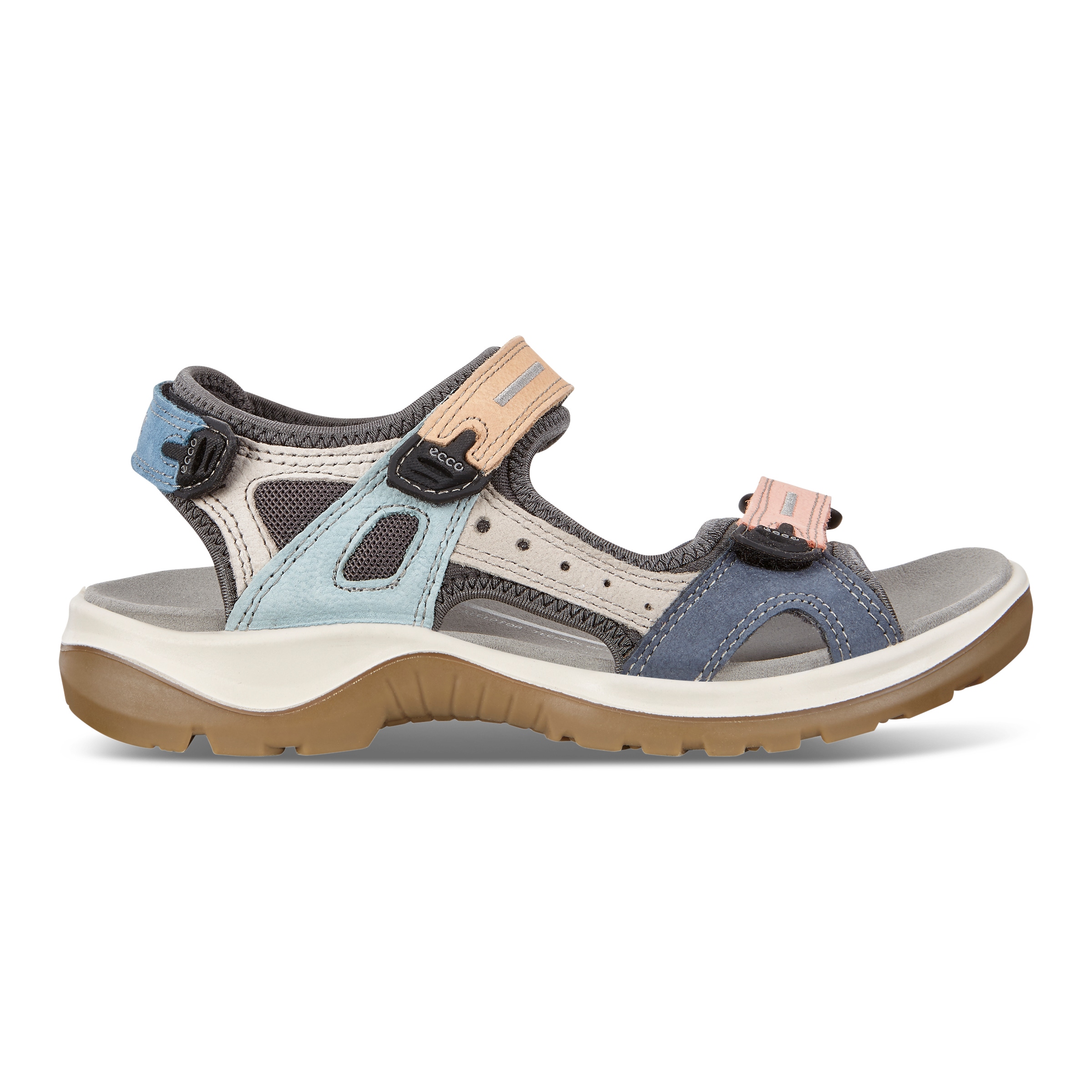 ECCO オフロード マルチウーマンカジュアルサンダル Amazon | ECCO レディース Yucatan マルチカラー スポーツ