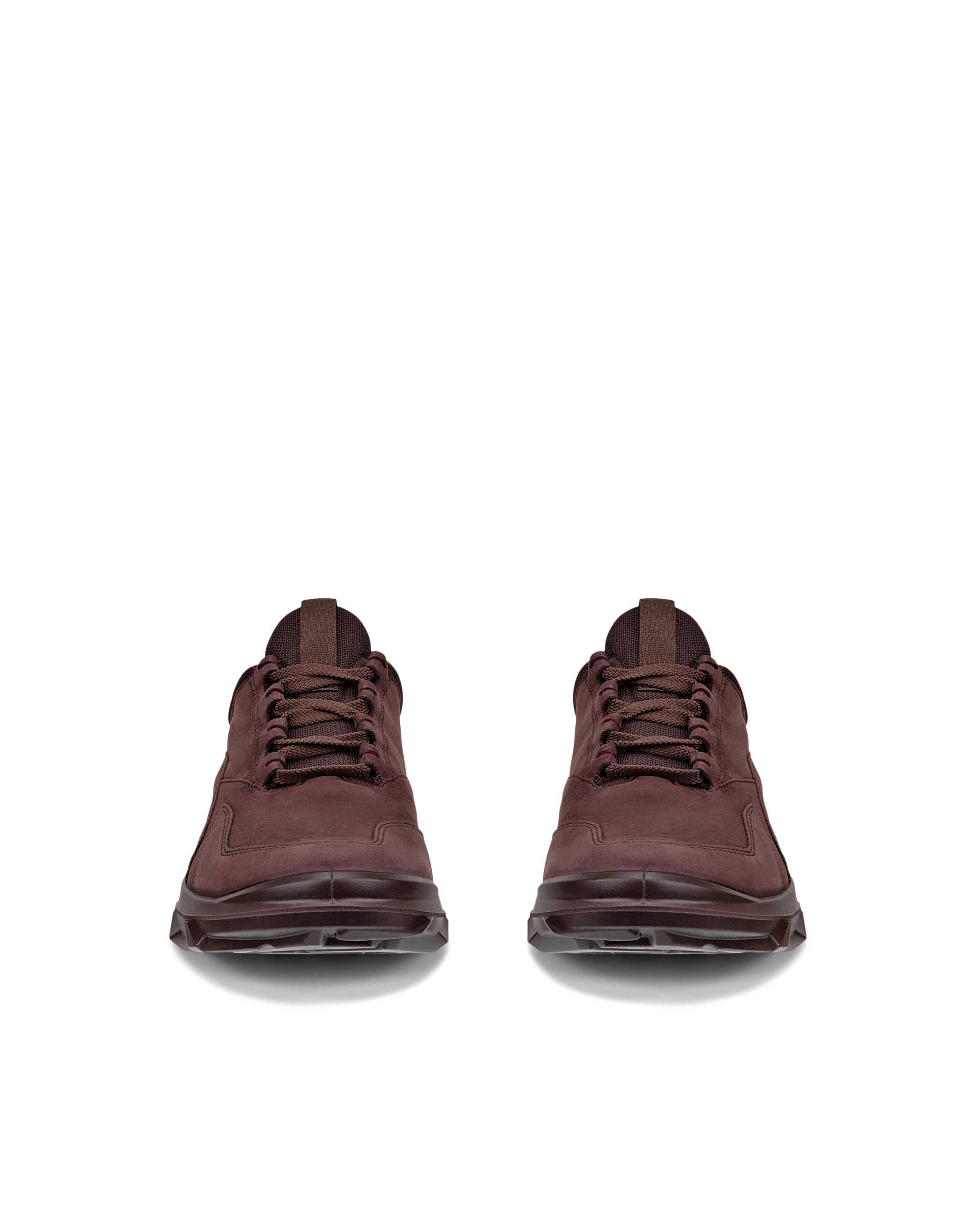 ECCO® MX dames nubuck sneaker - Bruin - Front pair