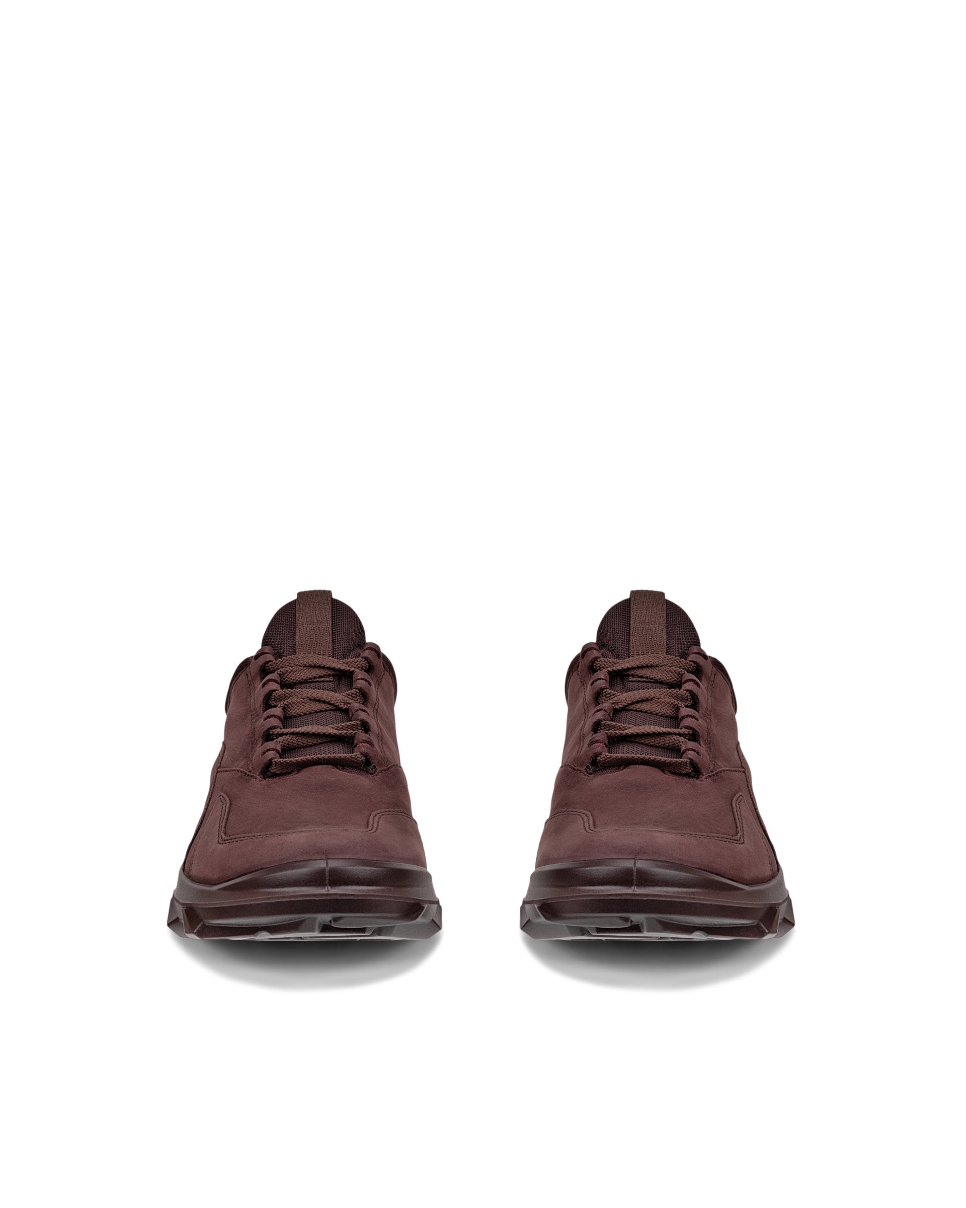 Women's ECCO® MX Nubuck Outdoor Trainer - Brown - Front pair