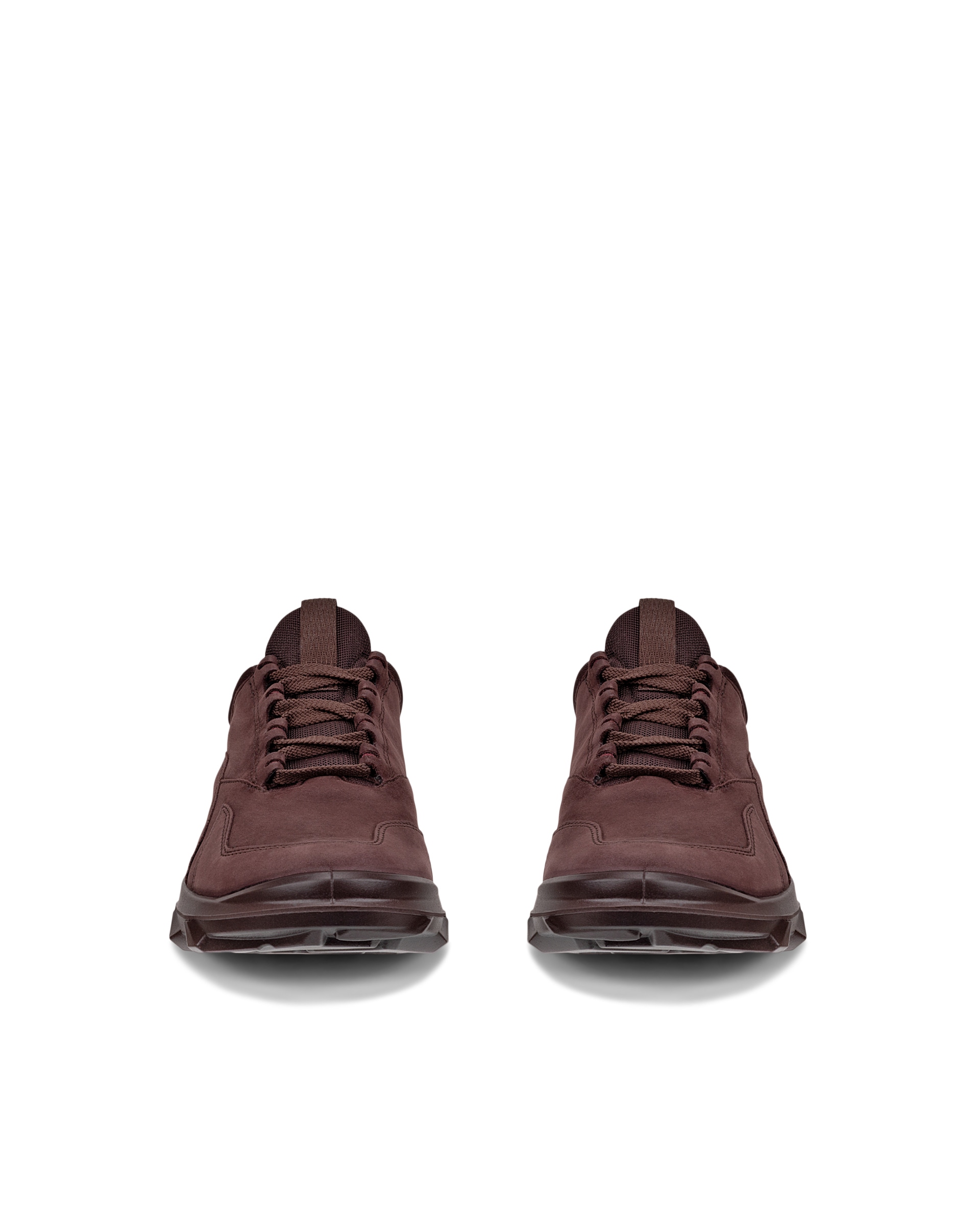 ECCO® MX dames nubuck sneaker - Bruin - Front pair