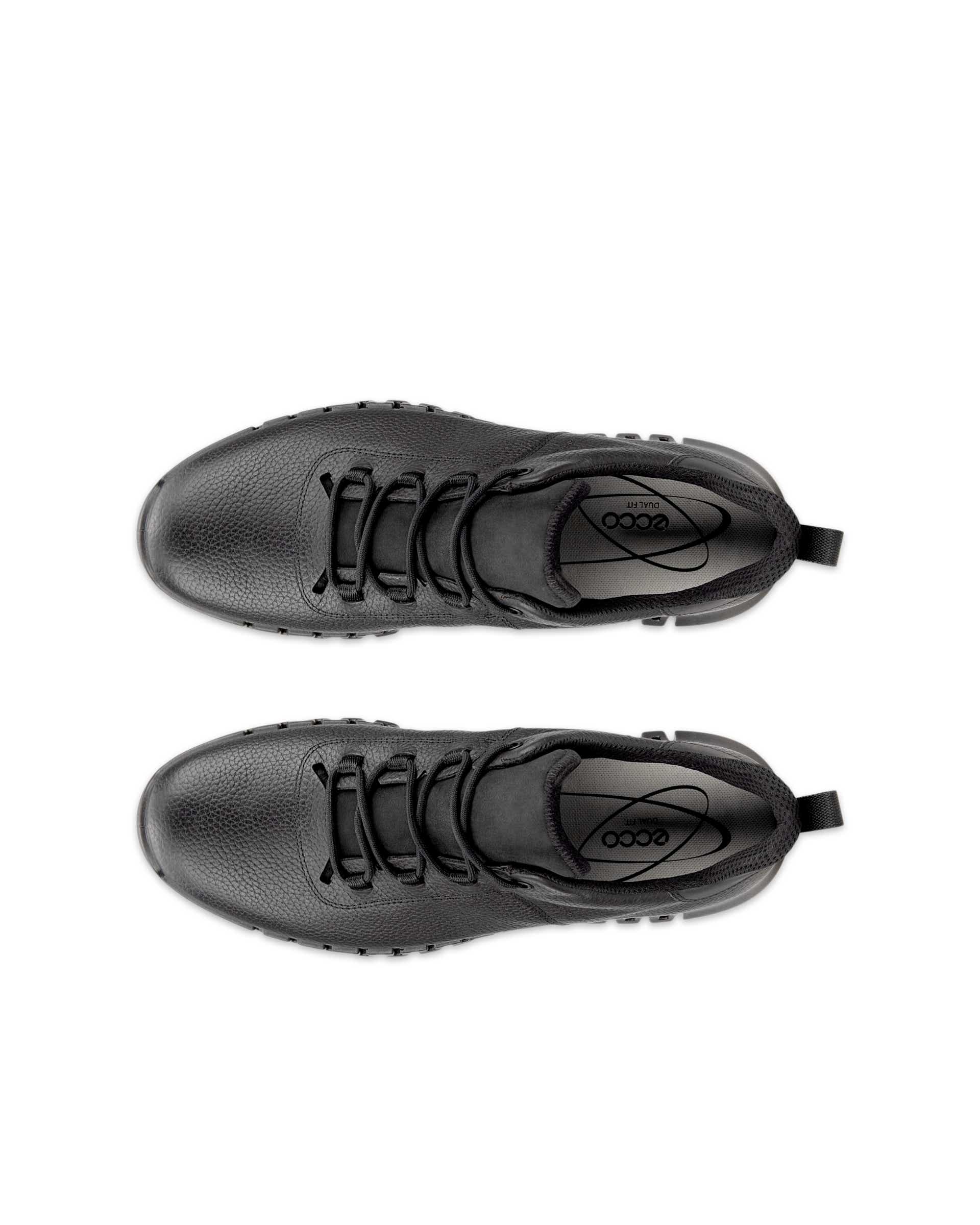 Pánské kožené Gore-Tex tenisky ECCO® Gruuv - Černá - Top left pair