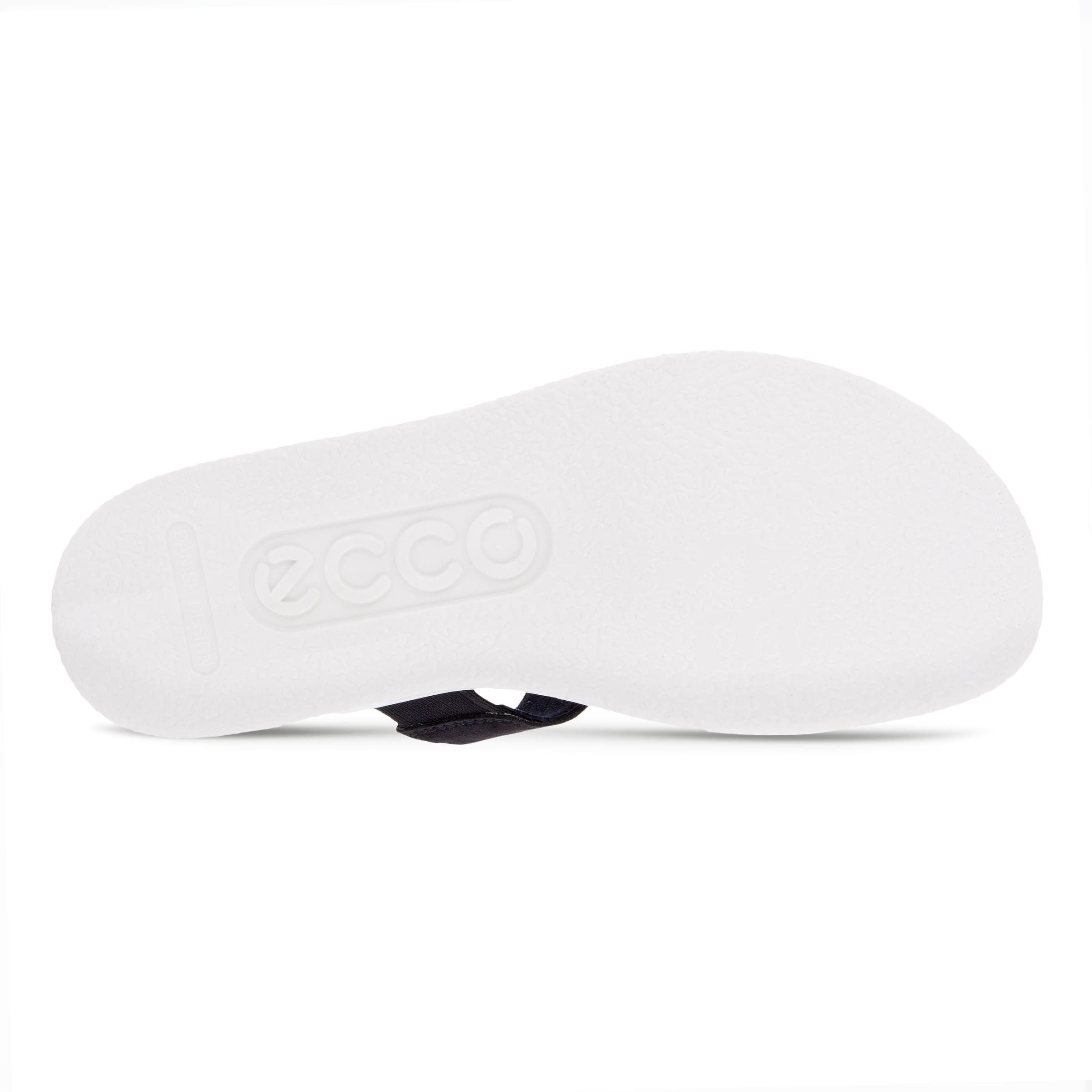 ECCO Yuma Slide Sandal - Black - Sole