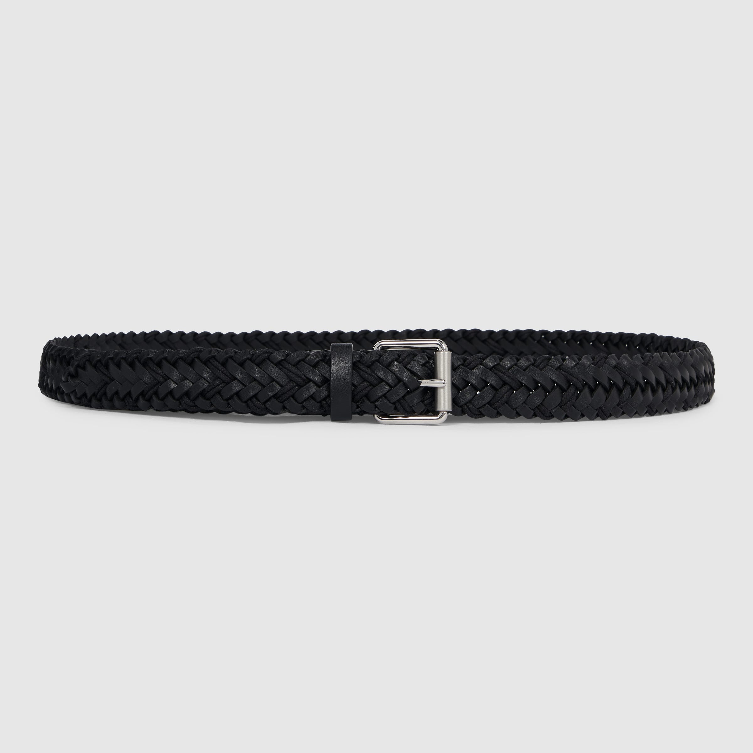 ECCO Formal Braided Belt Small - Black - Main
