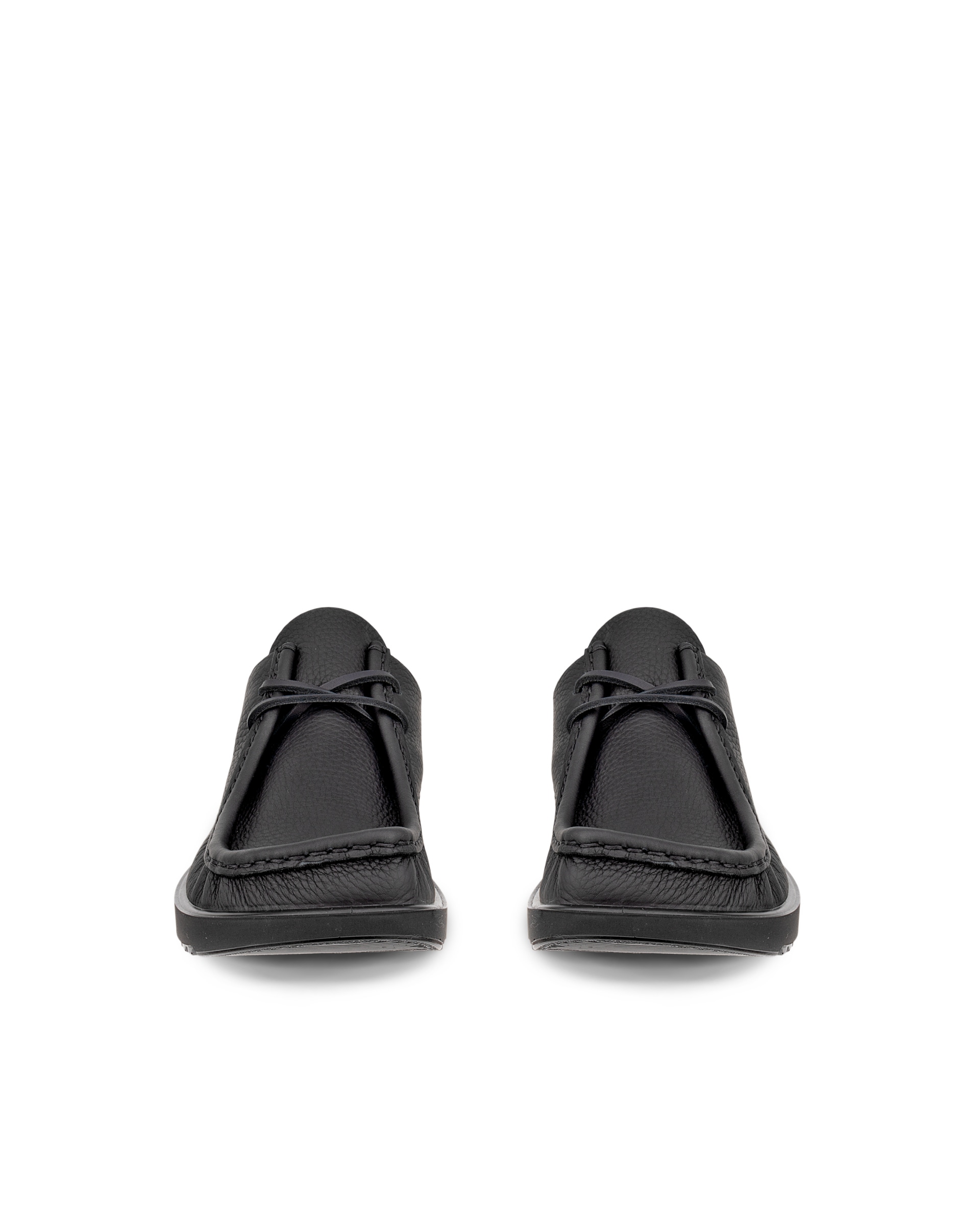 ECCO® JOKE Herren Lederschnürschuh - Schwarz - Front pair