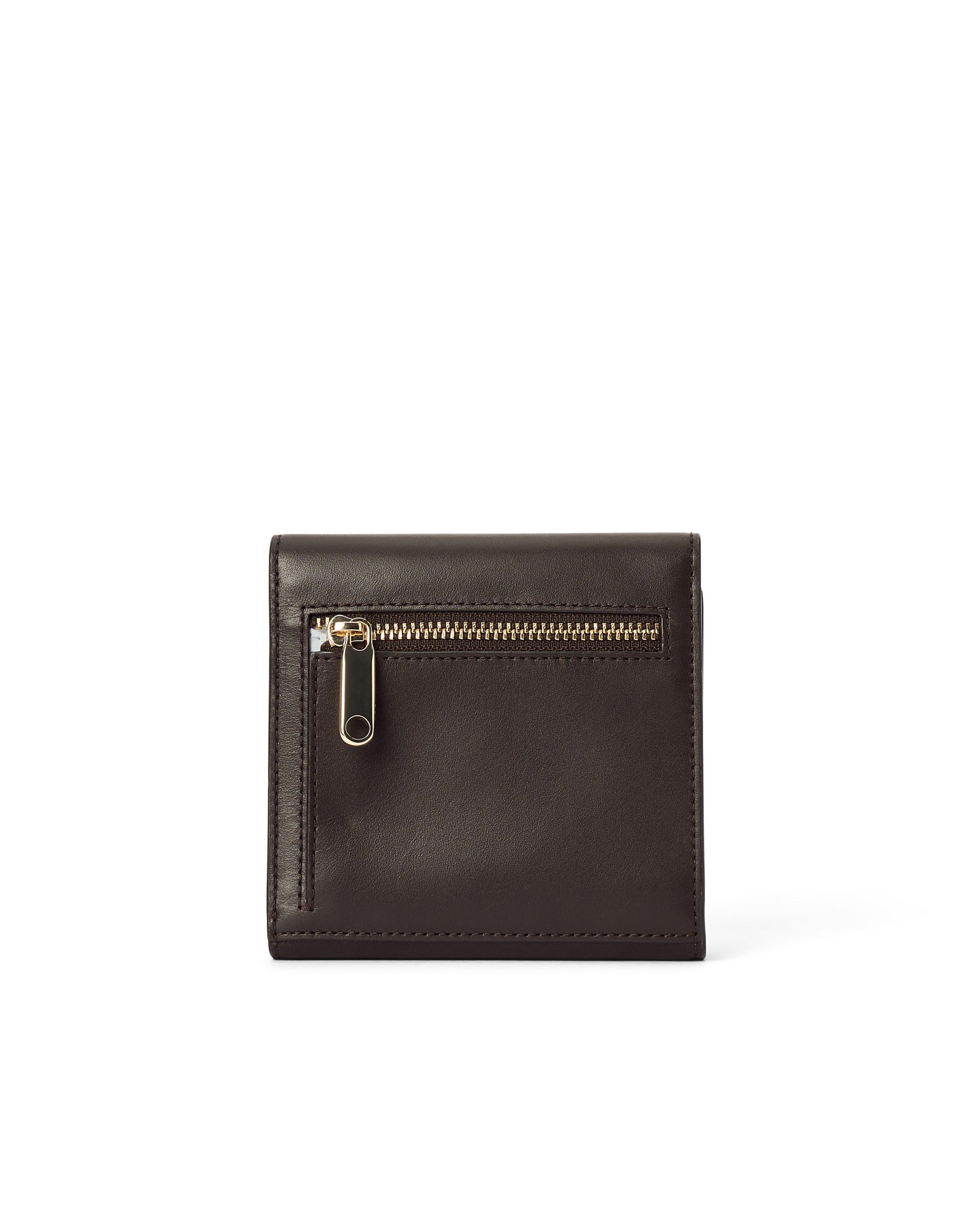 ECCO® WALLET E WAVE LOCK lille taske i læder til damer - Brun - Main
