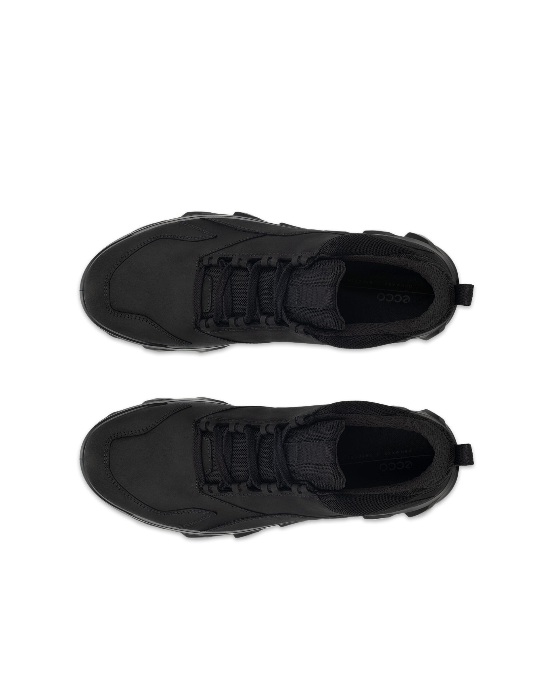 Pánske outdoorové nubukové tenisky ECCO® MX - Čierna - Top left pair