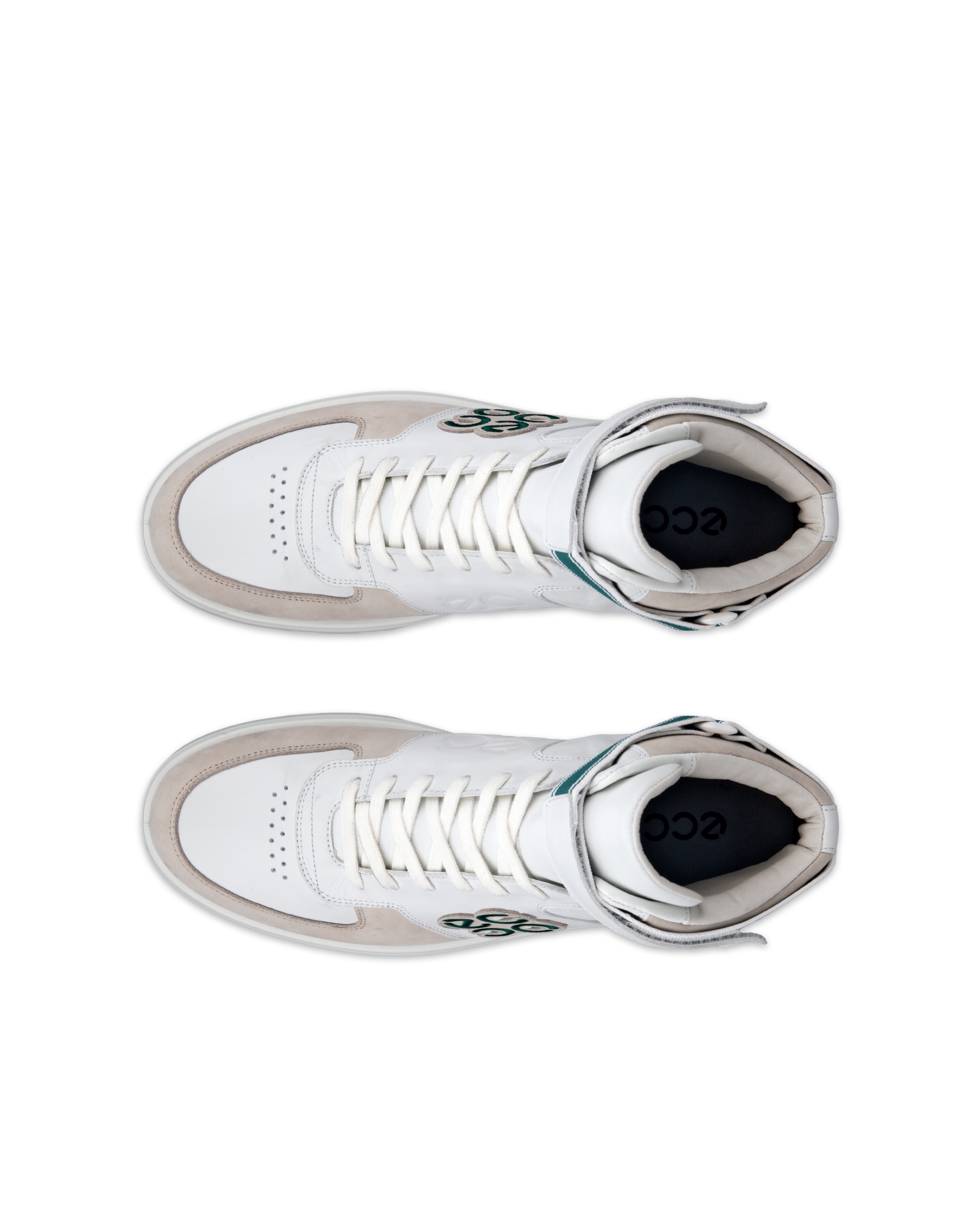 Pánská kožená Gore-Tex golfová obuv ECCO® Golf Street 720 - Vícebarevná - Top left pair