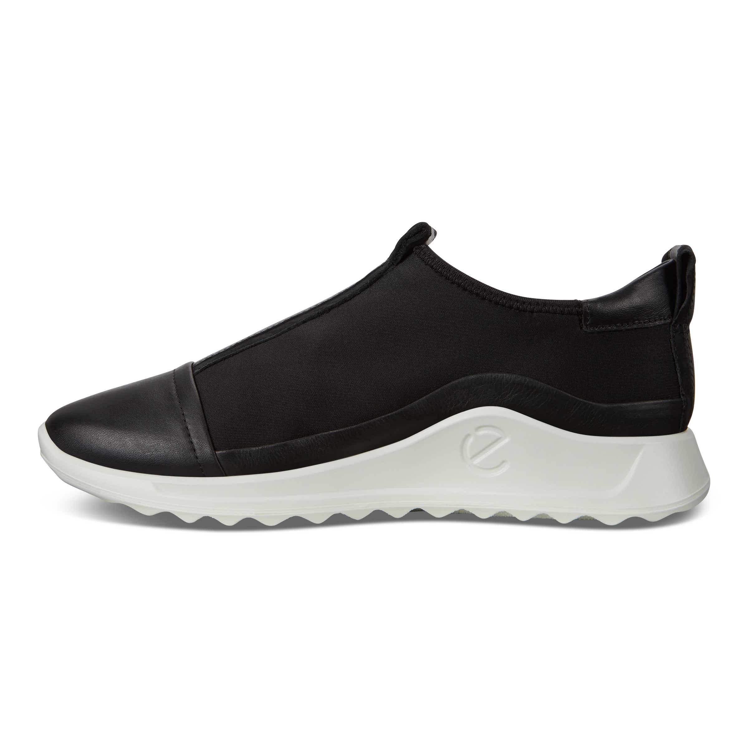 ECCO Flexure Runner ウィメンズ レザースニーカー - ブラック - Inside