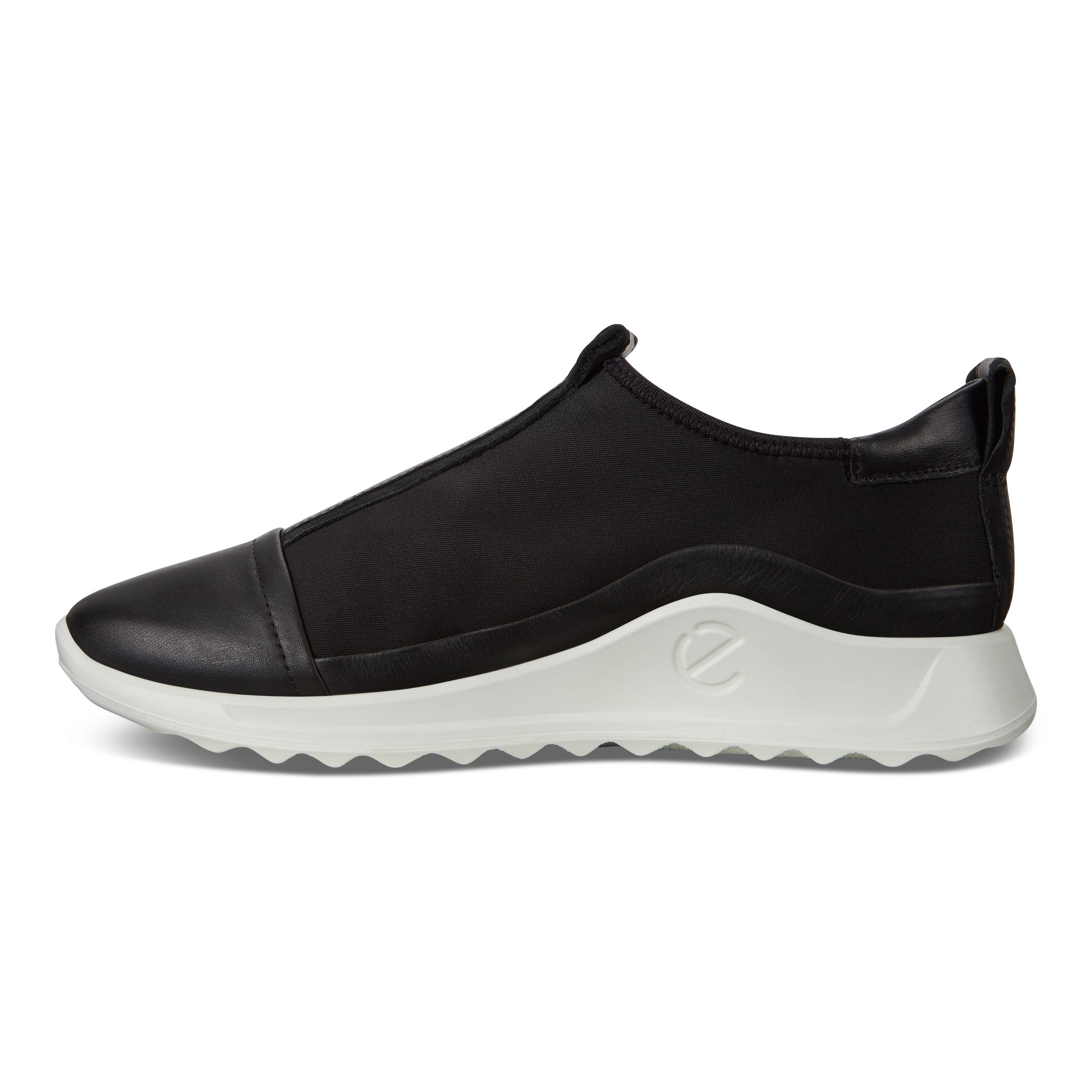 ECCO Flexure Runner ウィメンズ レザースニーカー - ブラック - Inside