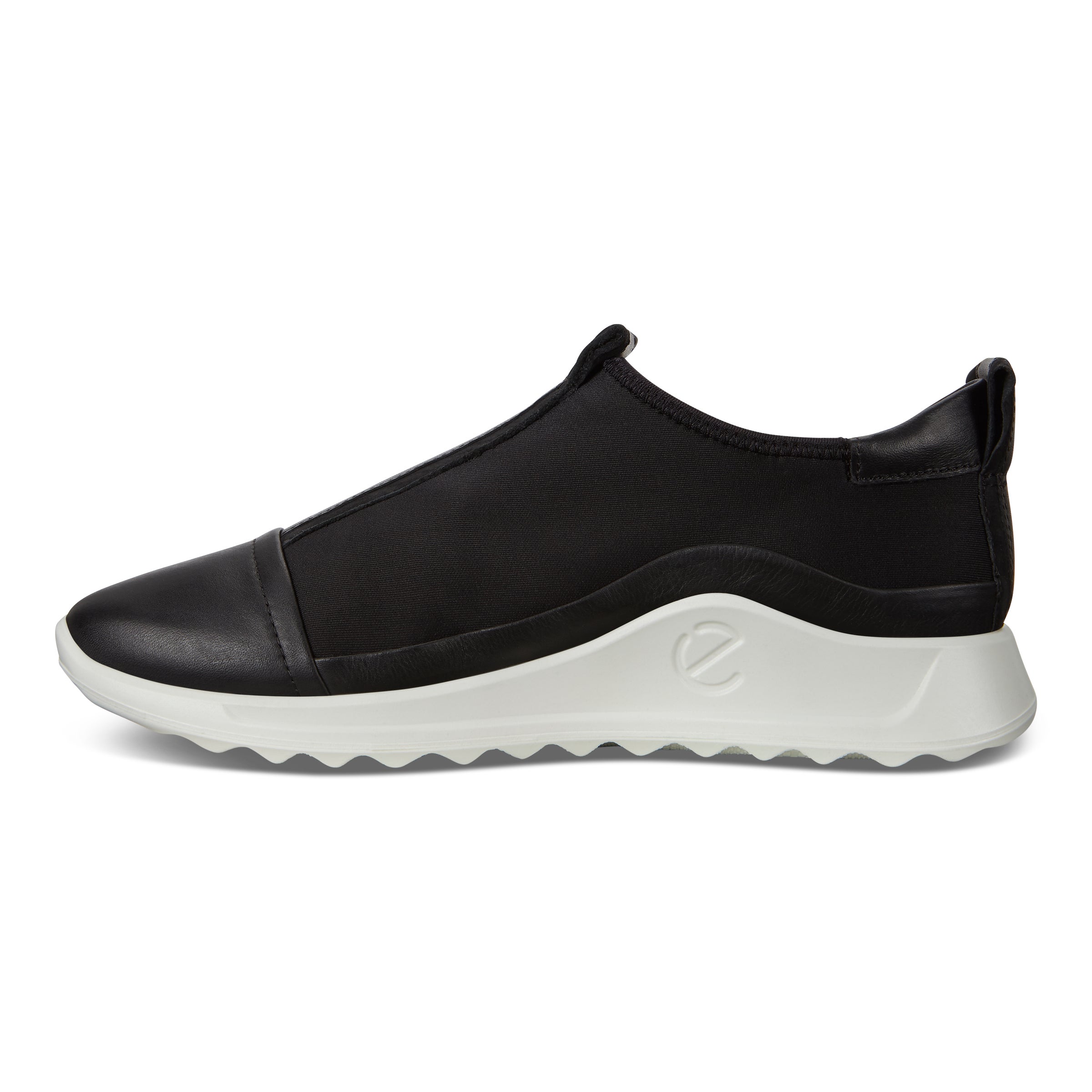 ECCO Flexure Runner ウィメンズ レザースニーカー - ブラック - Inside