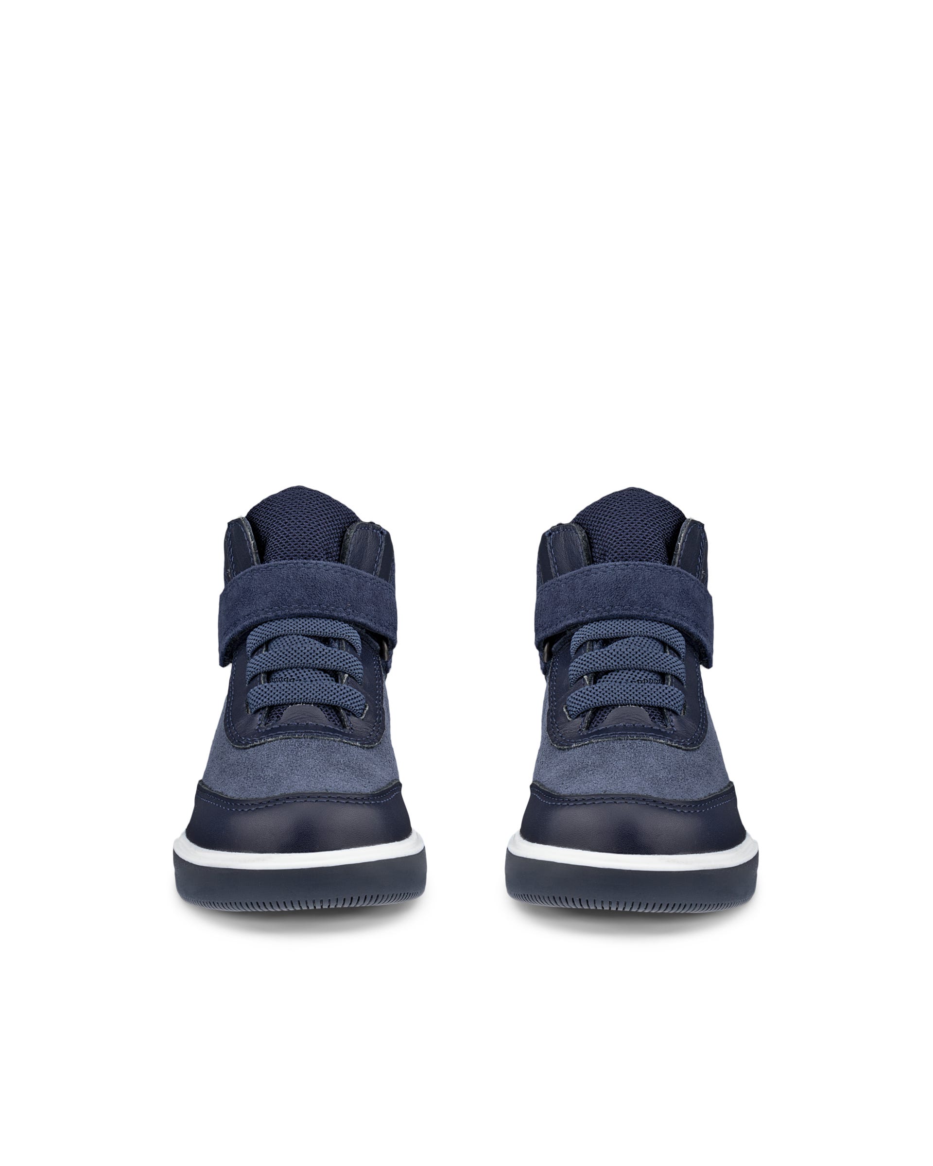 ECCO® STREET COURT K Höga skinnsneakers barn - Blå - Outside