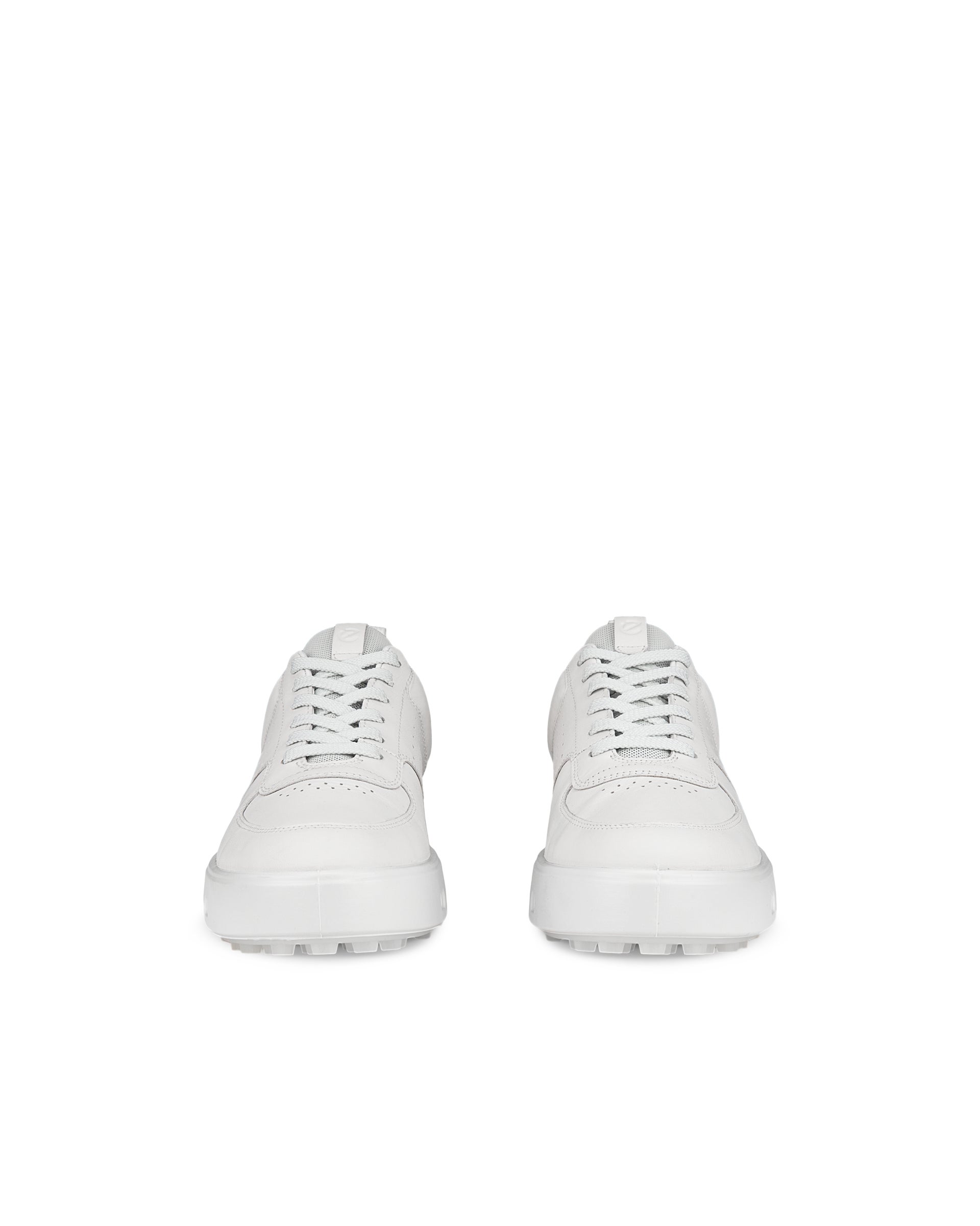 Ženski Gore-Tex usnjeni čevlji za golf  ECCO® Golf Street 720 - Bela - Front pair