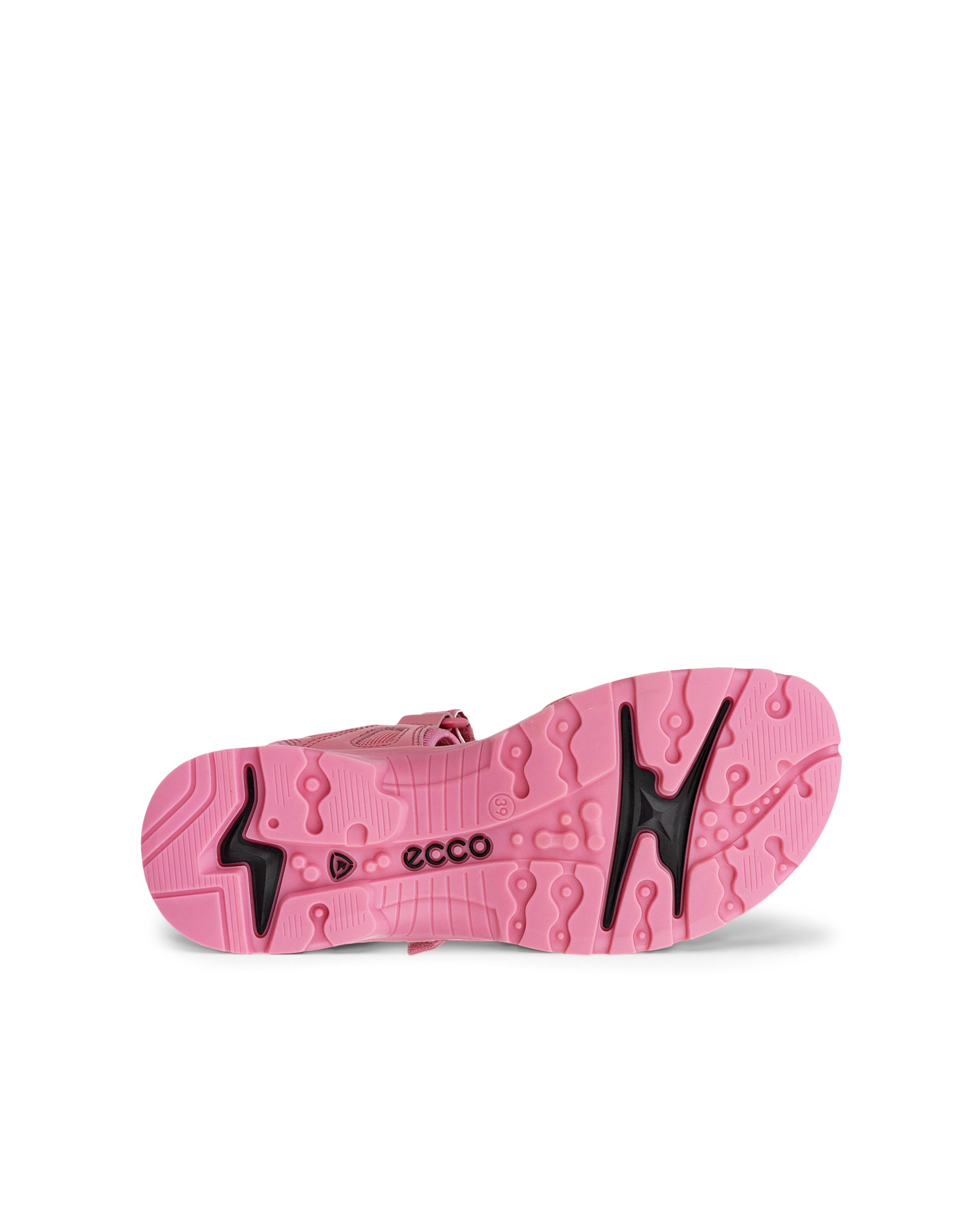 ECCO Offroad ウィメンズ レザーハイキングサンダル - ピンク - Sole