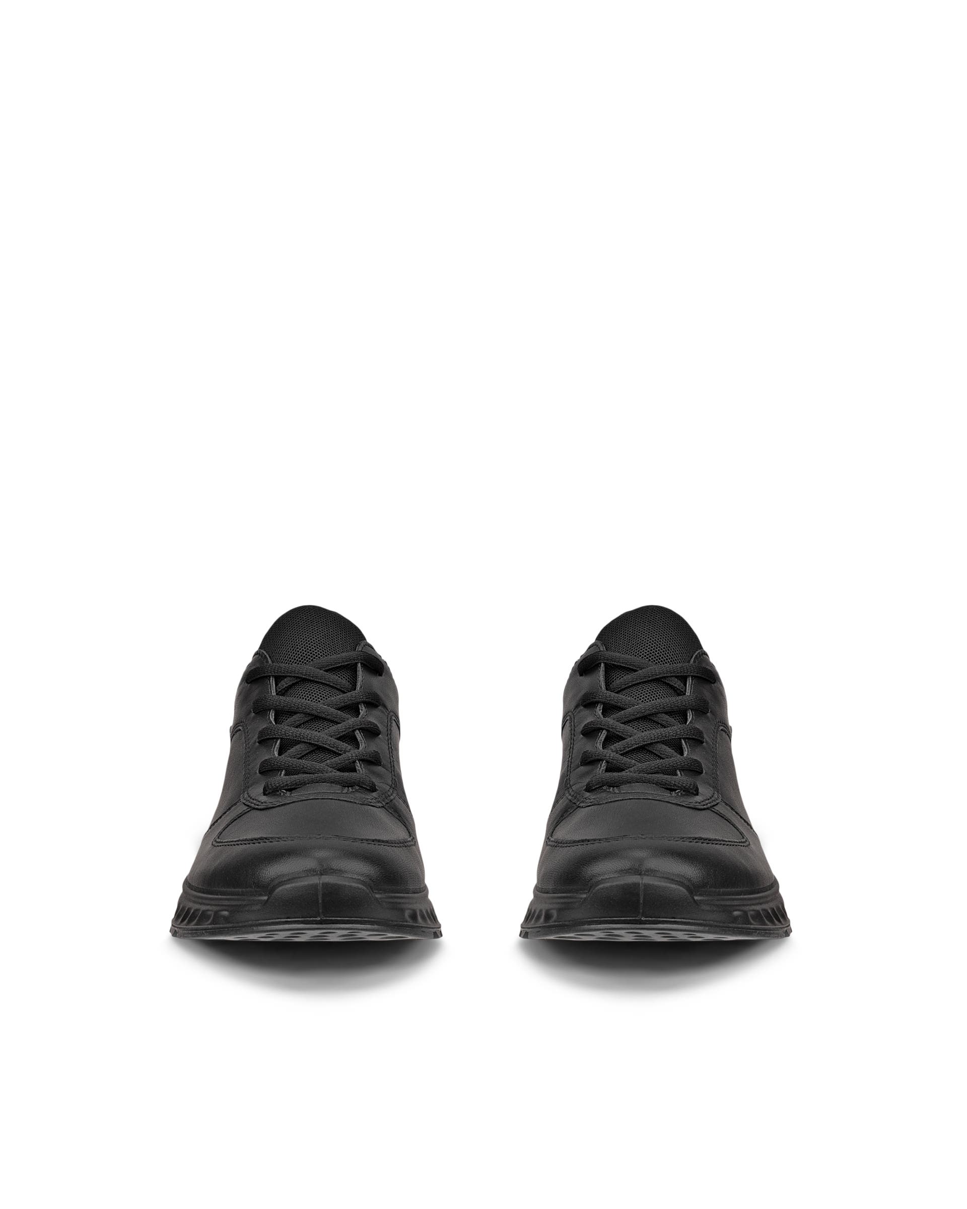 ECCO® Exostride Damen Outdoor-Schuhe aus Leder mit Gore-Tex - Schwarz - Front pair