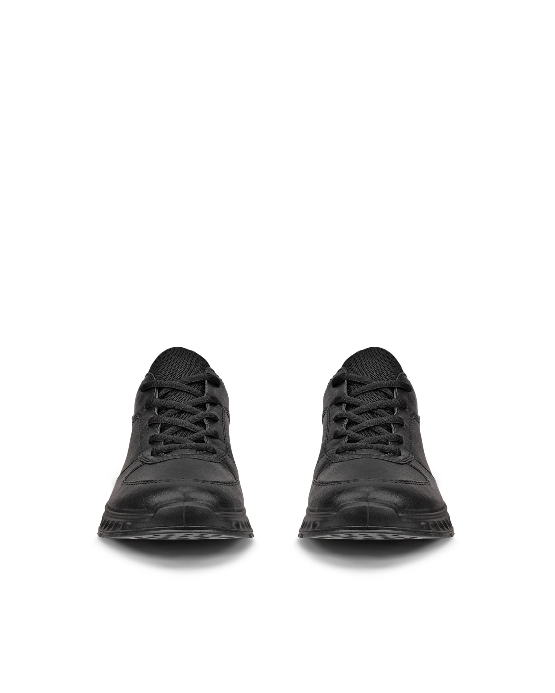 ECCO® Exostride Damen Outdoor-Schuhe aus Leder mit Gore-Tex - Schwarz - Front pair