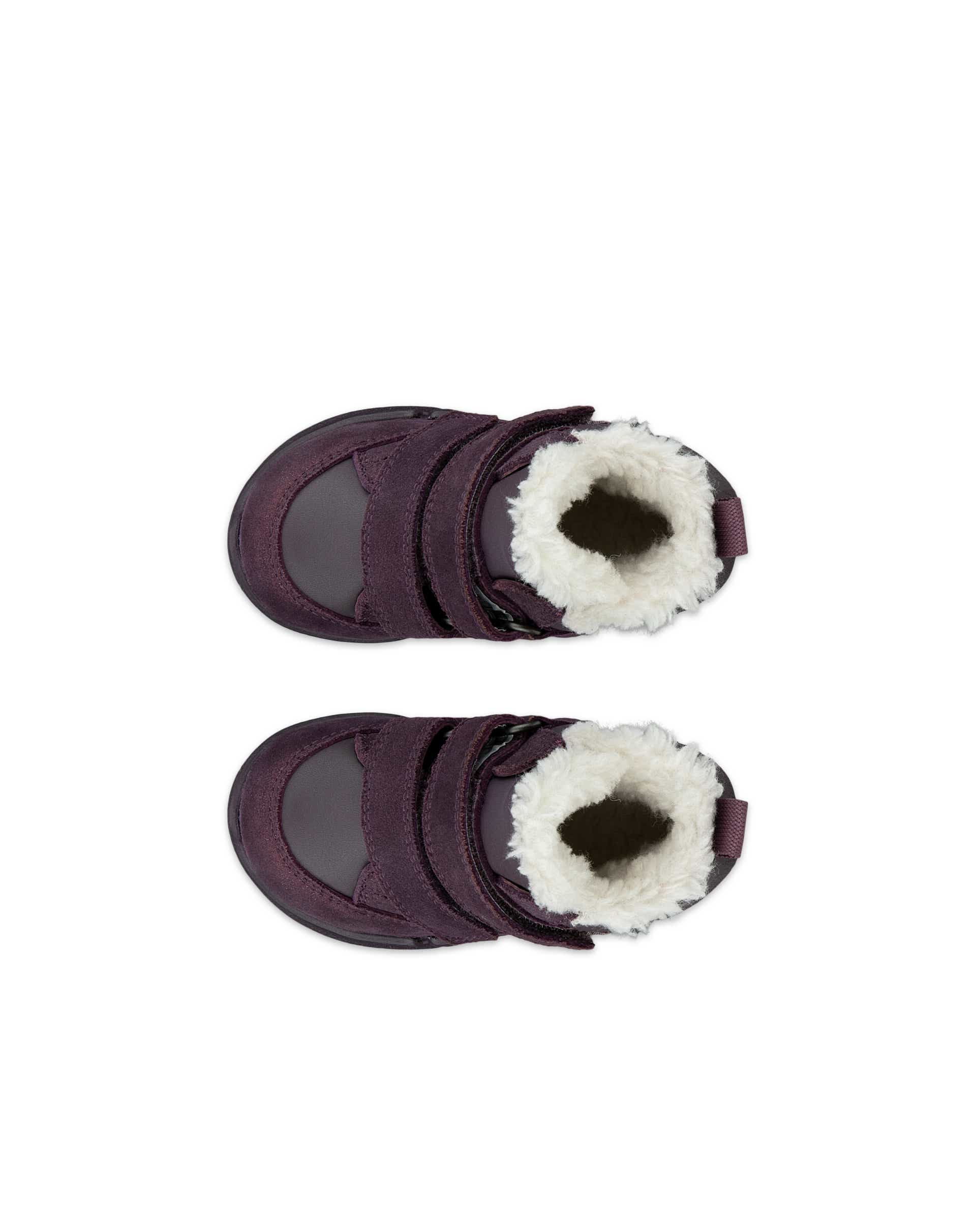 ECCO® BIOM 2.2 INFANT vinterstøvle i vandtæt i ruskind til børn - Lilla - Top left pair