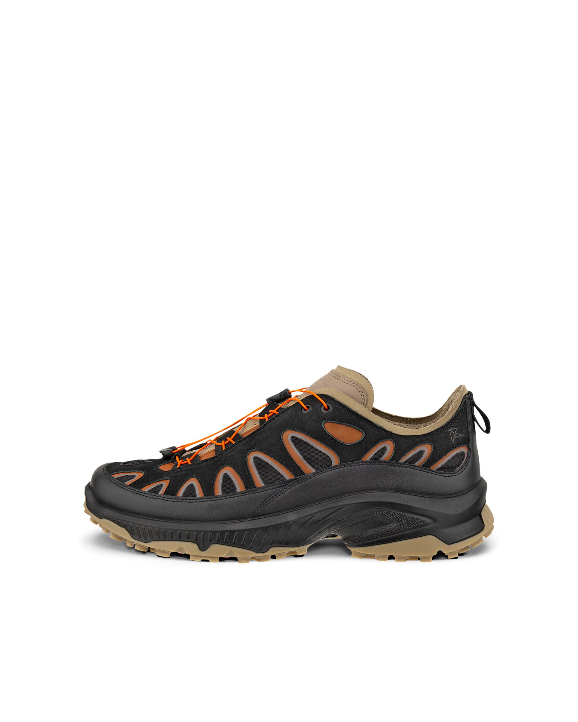ECCO RECEPTOR XP MEN メンズ レザーシューズ - ブラック - Outside