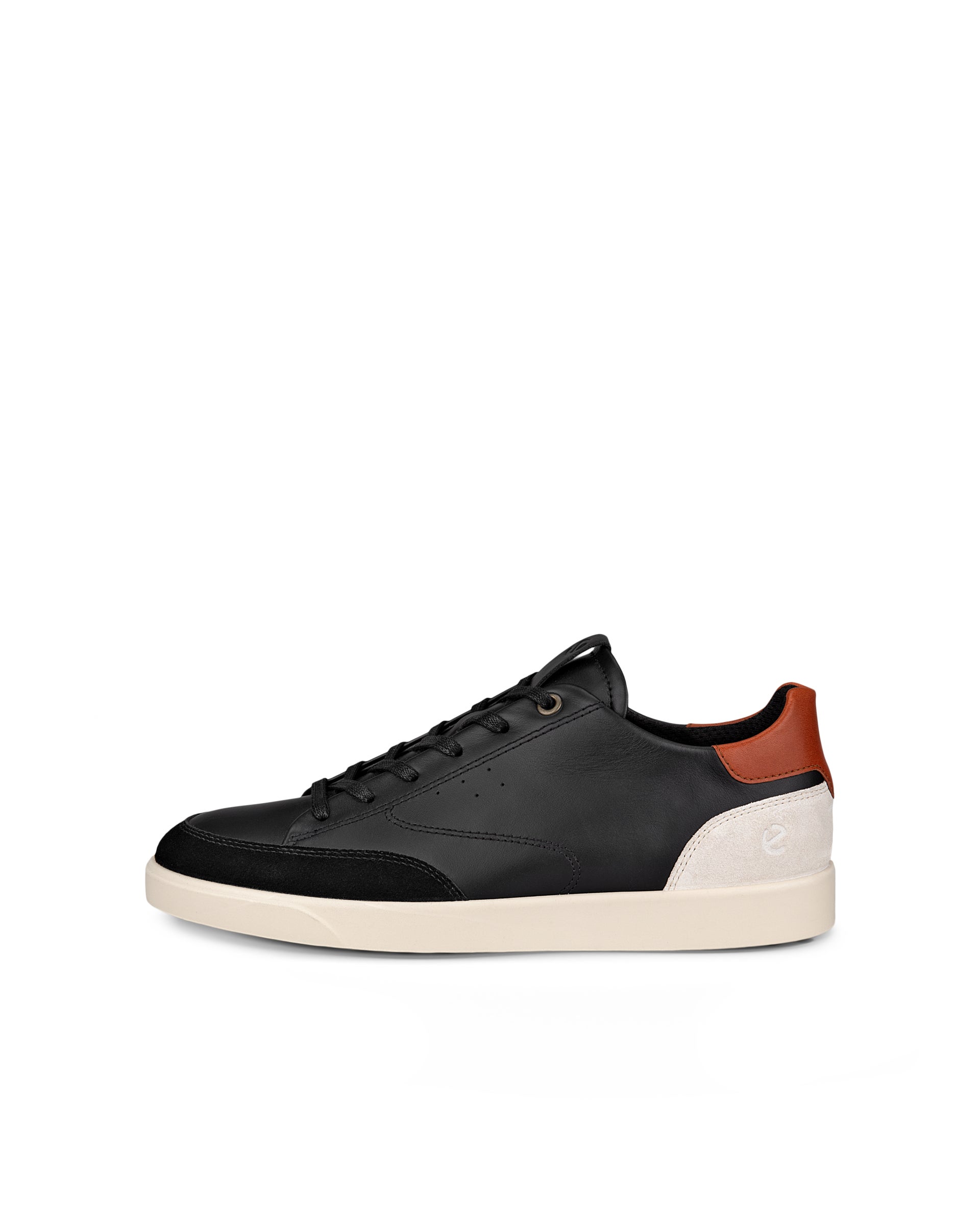 ECCO® Street Lite Dames leren sneaker - Zwart - Outside
