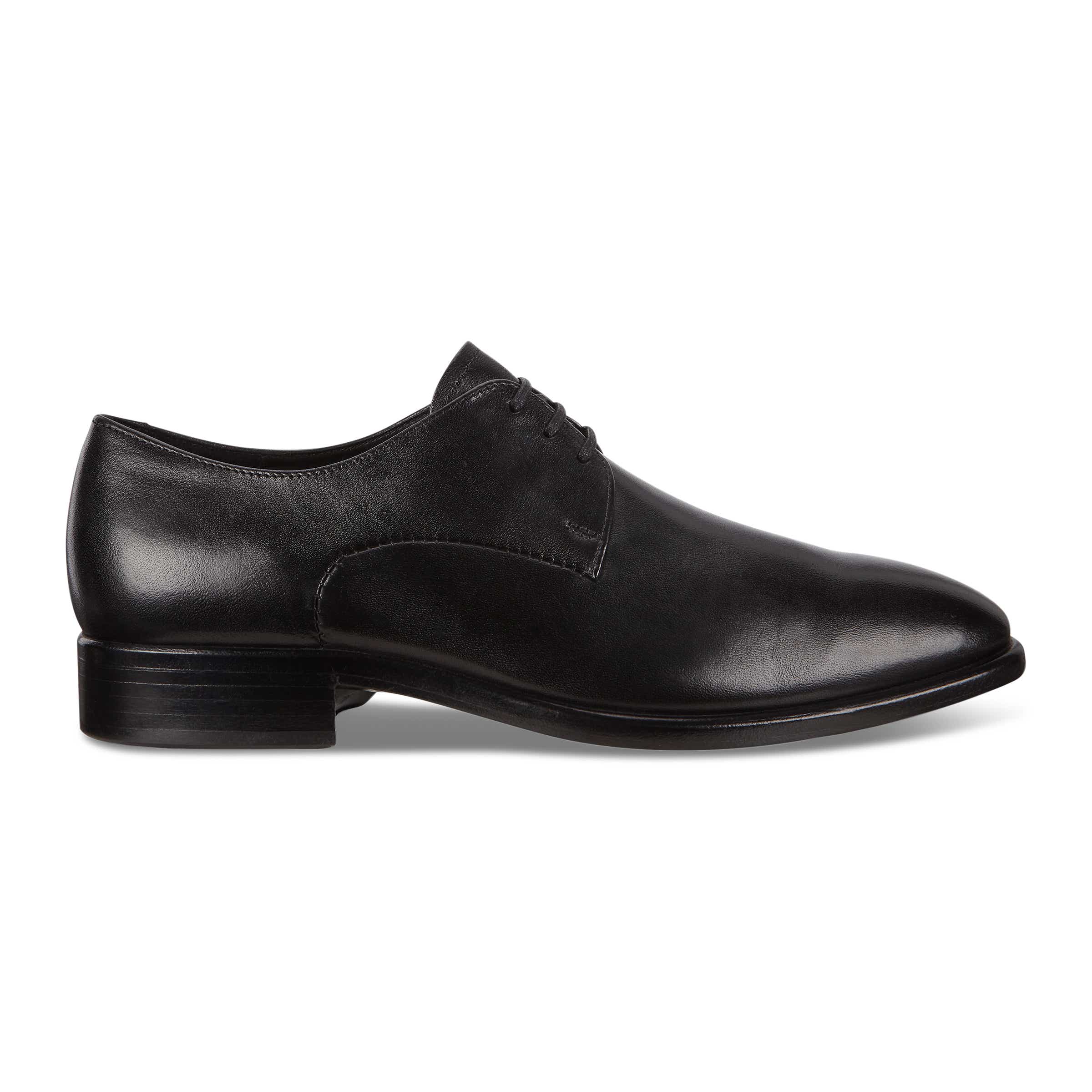 ECCO Vitrus Mondial メンズ レザーダービーシューズ - ブラック - Outside