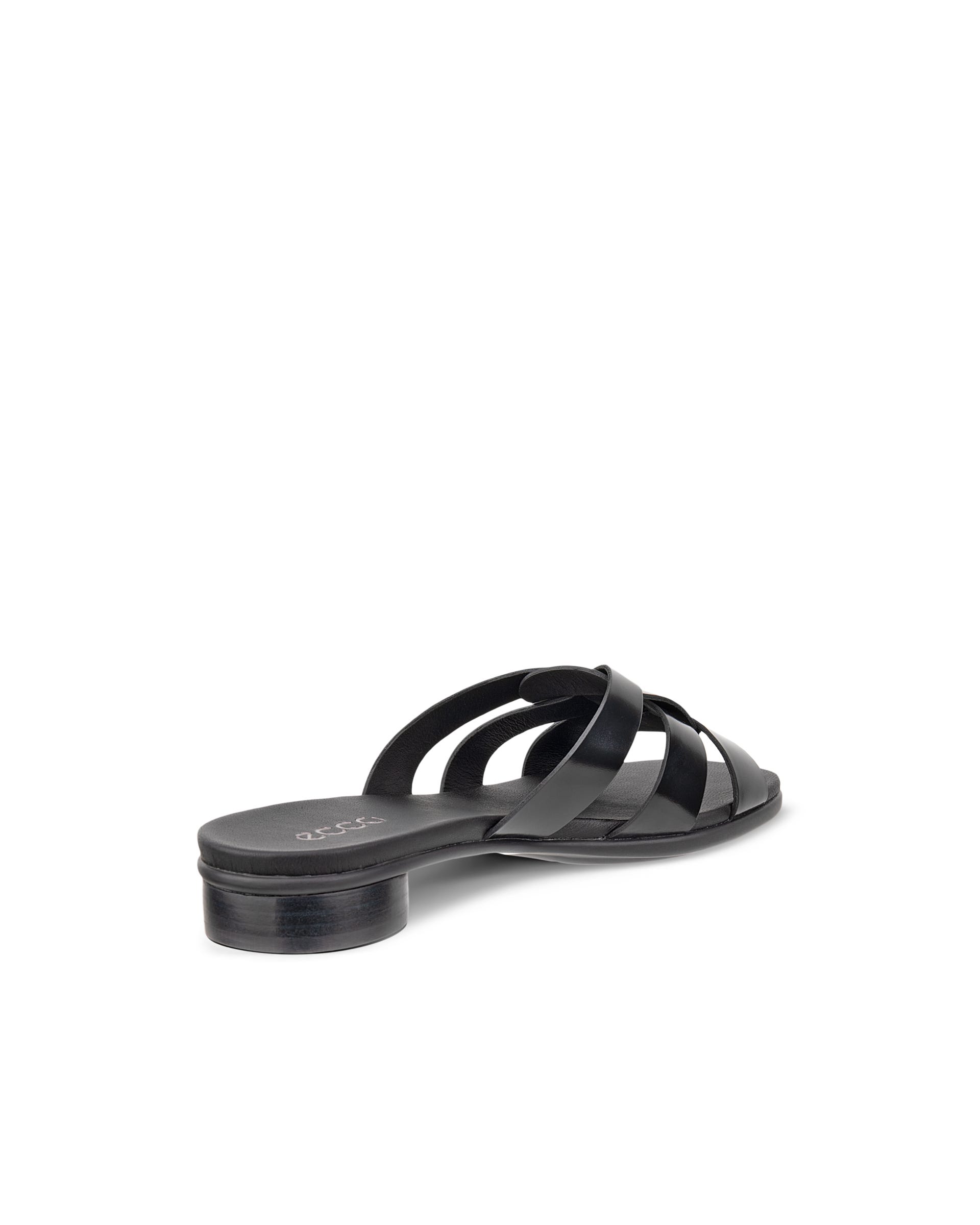 Women's ECCO® Sculpted Alba 25 Patent Leather Cross-Strap Slide