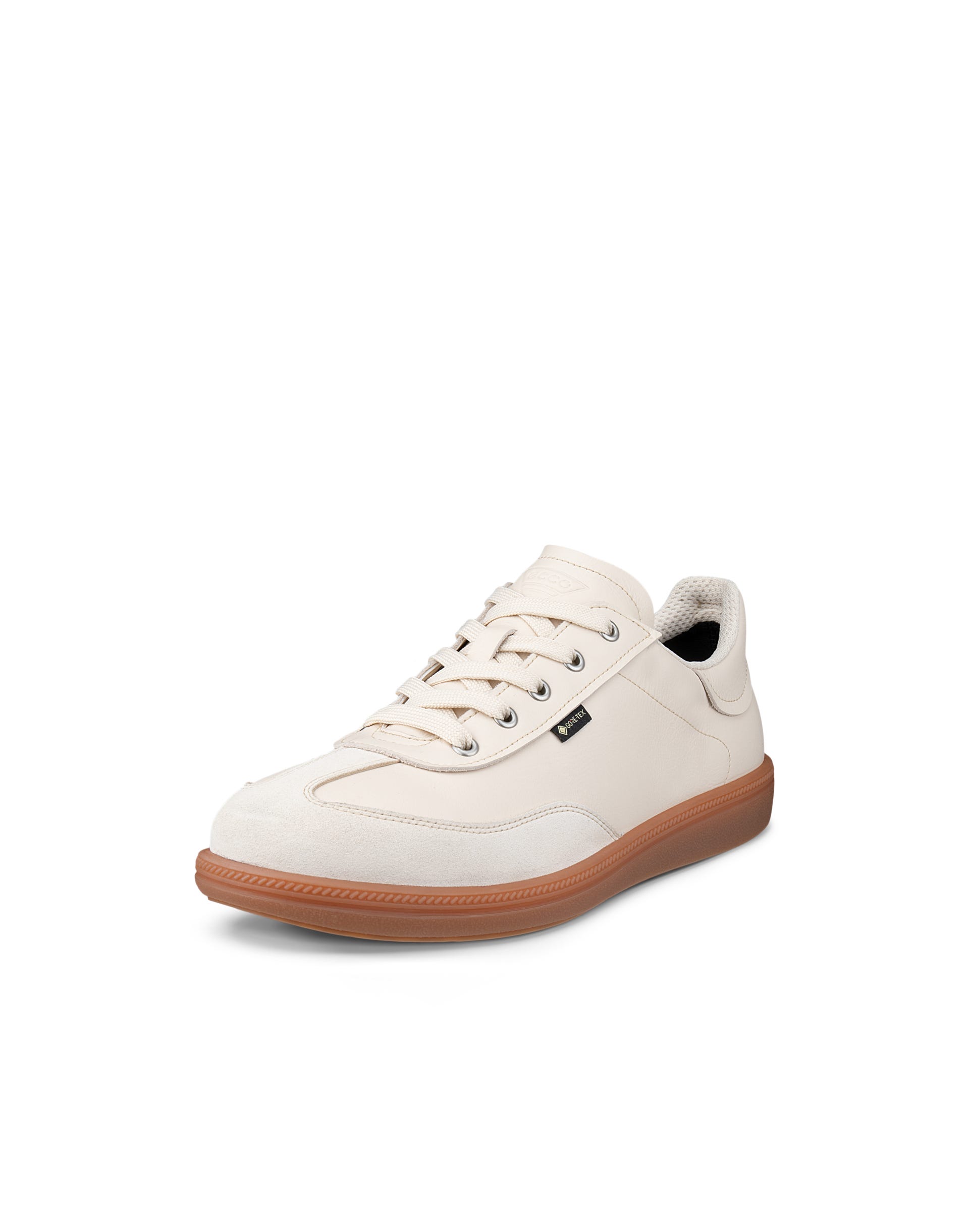 ECCO® SOFT 11 Gore-Tex sneakers i læder til damer - Beige - Main
