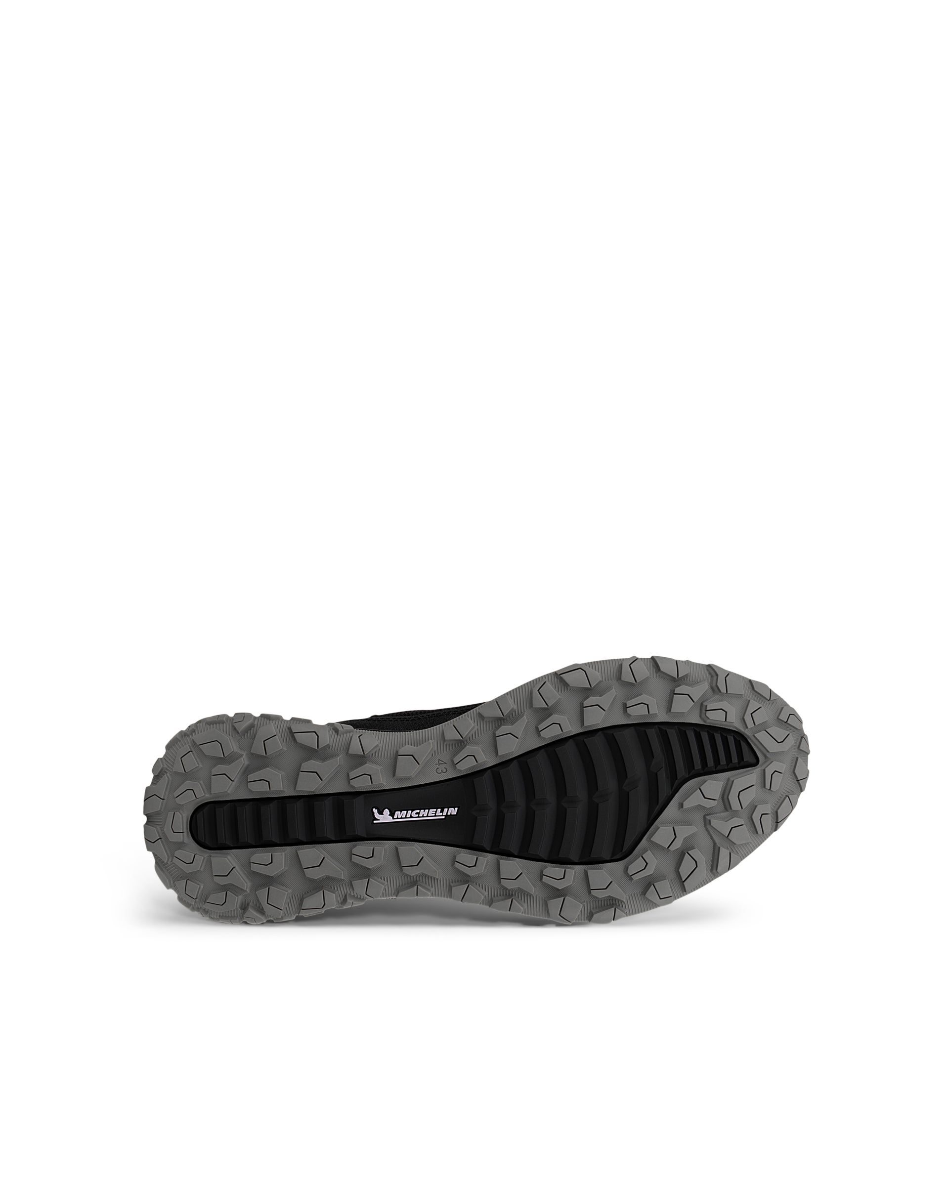 Men's ECCO® Ult-Trn Waterproof Nubuck Hiking Shoe - Brown - Sole