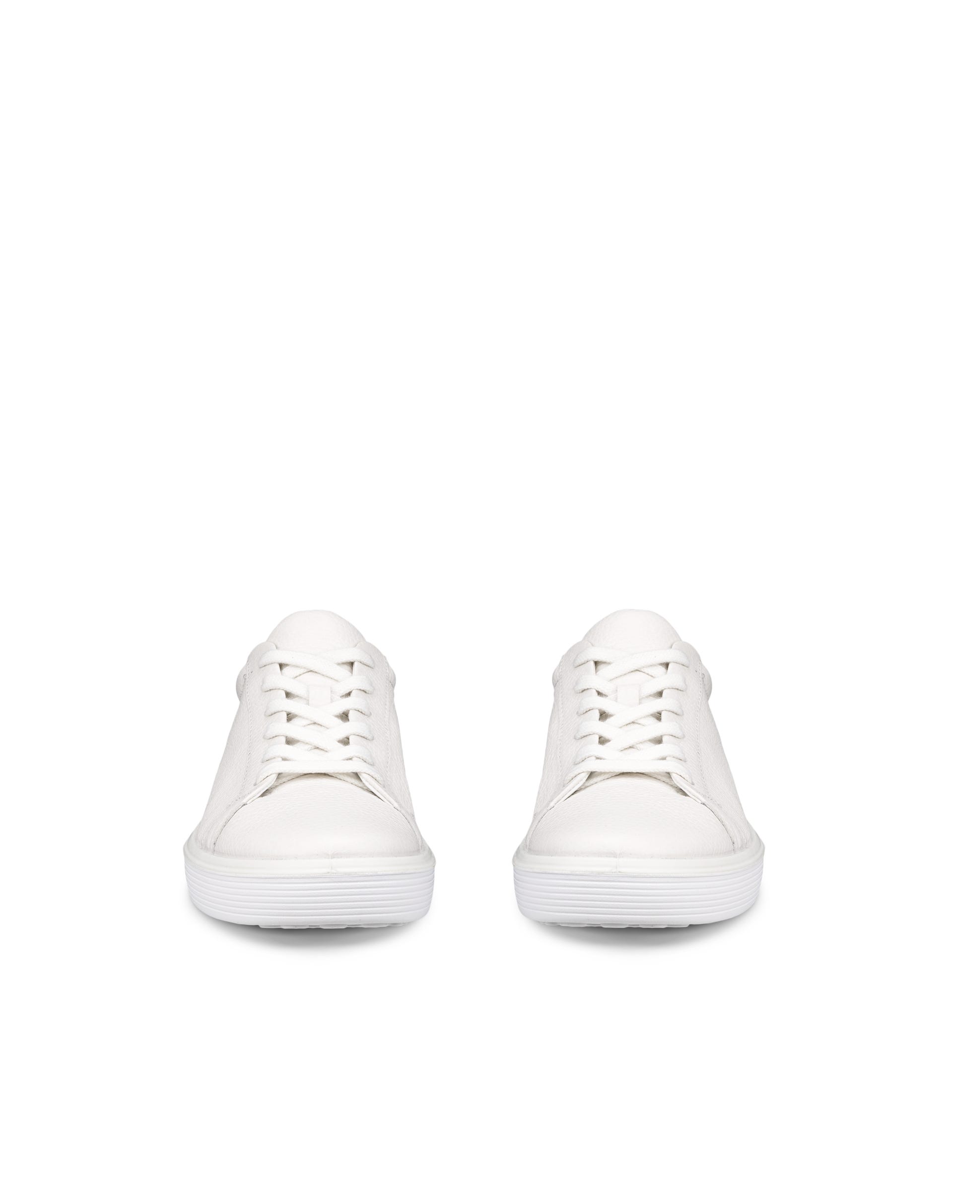ECCO® Soft 60 Skinnsneaker dam - Vit - Front pair