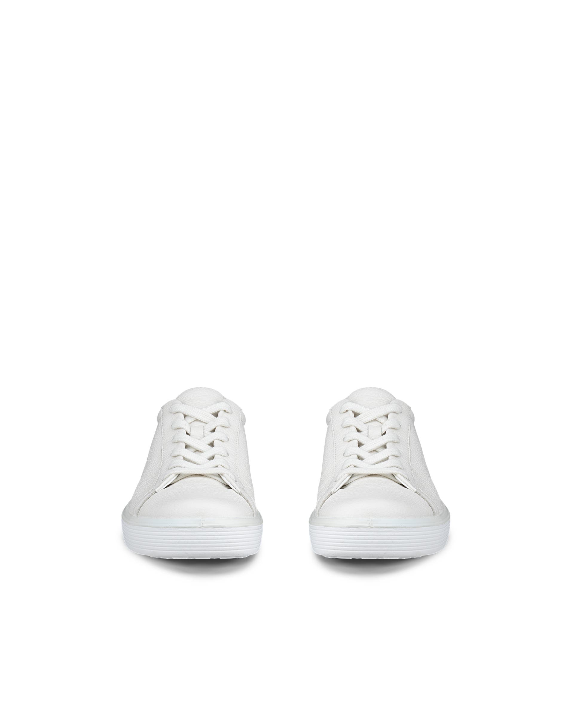 ECCO® Soft 60 Damen Ledersneaker - Weiss - Front pair