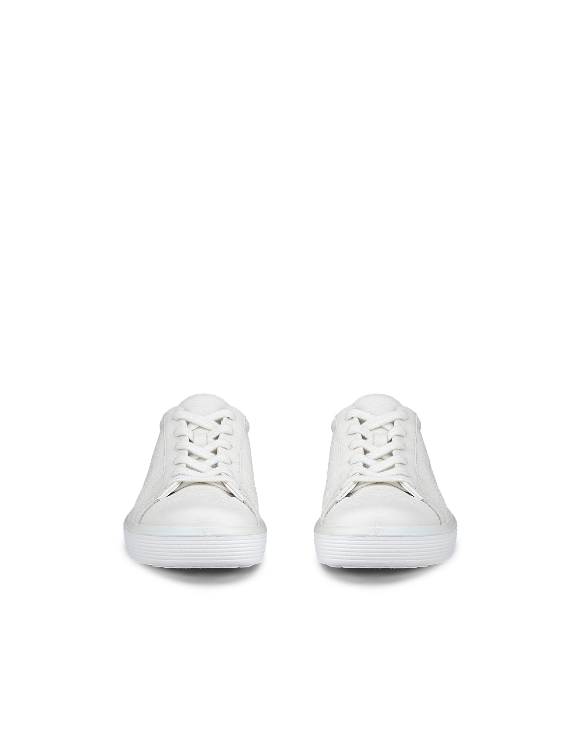ECCO® Soft 60 Damen Ledersneaker - Weiss - Front pair