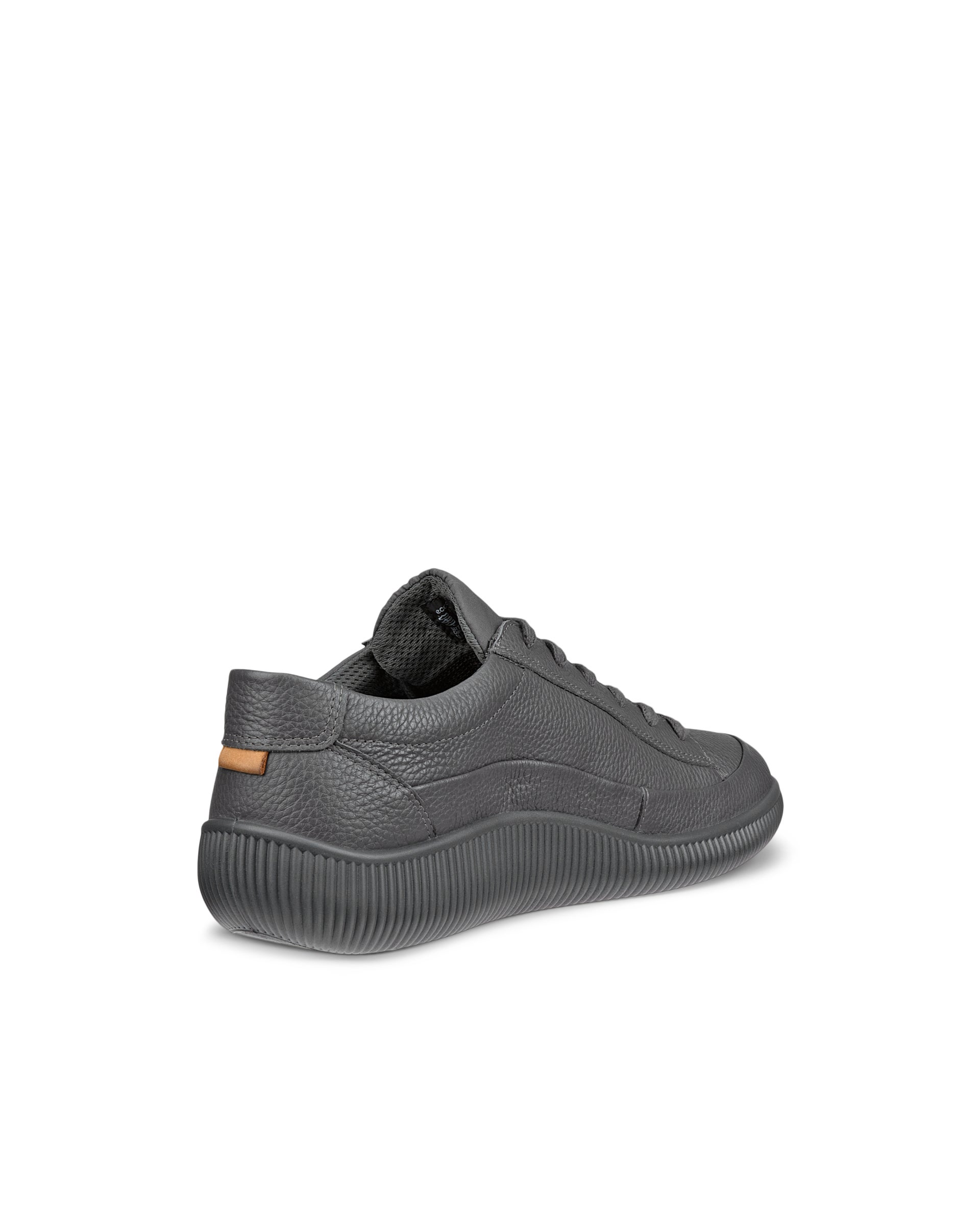 ECCO SOFT ZERO MEN'S SNEAKER - Grey - Back