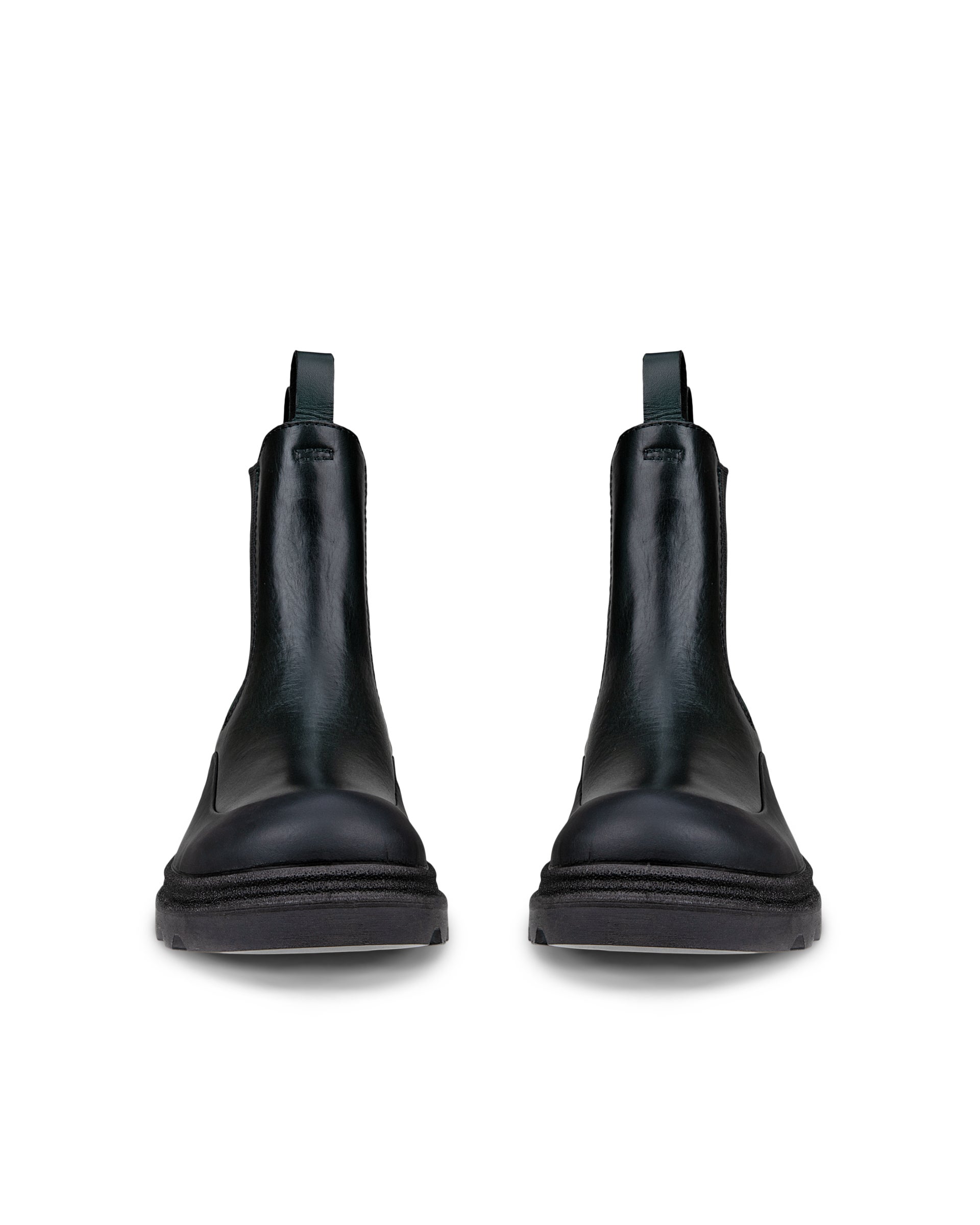 ECCO® GRAINER Damen Chelsea Boot aus Leder - Grün - Front pair