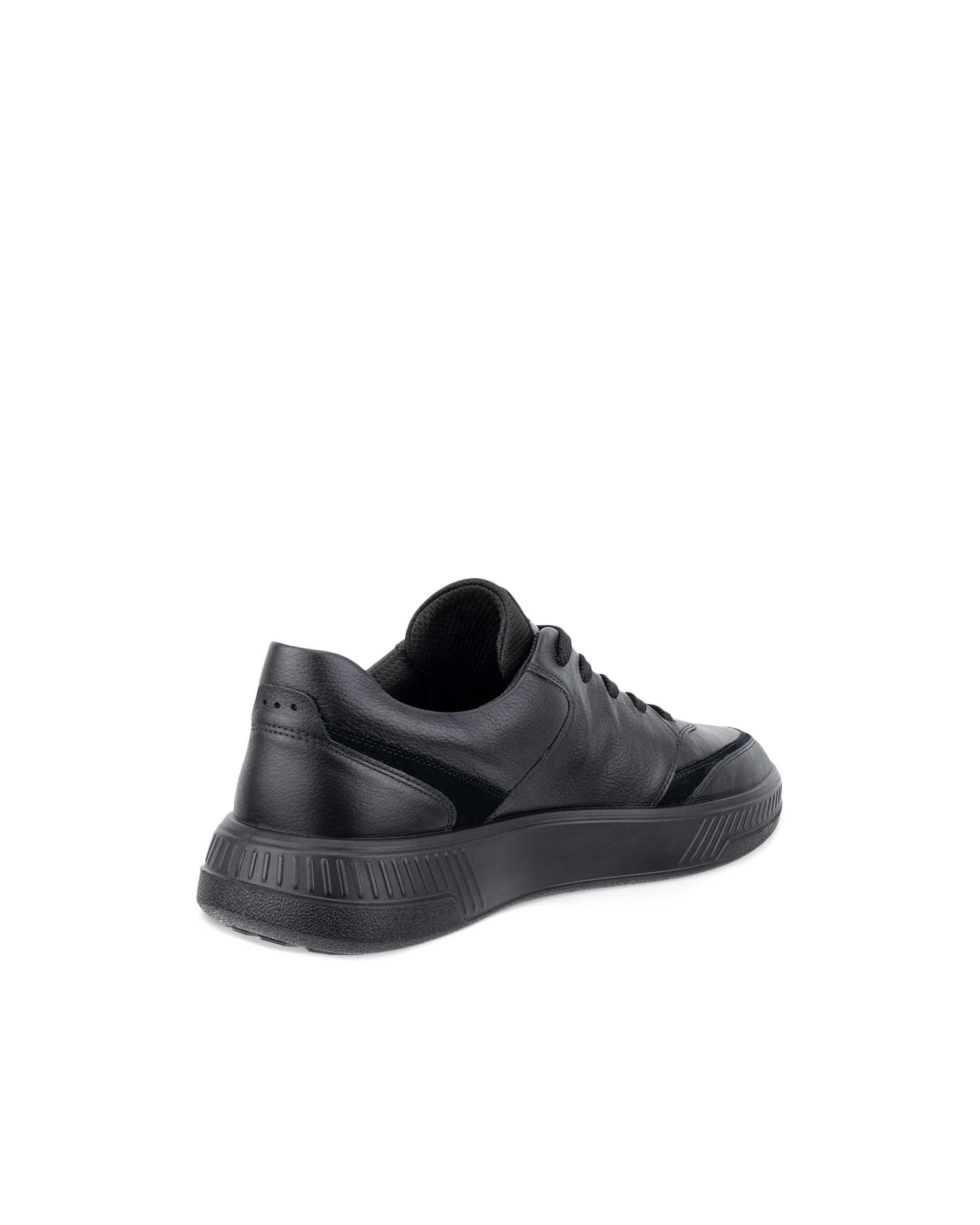 Men's ECCO® MOVE Leather Sneaker - Black - Back