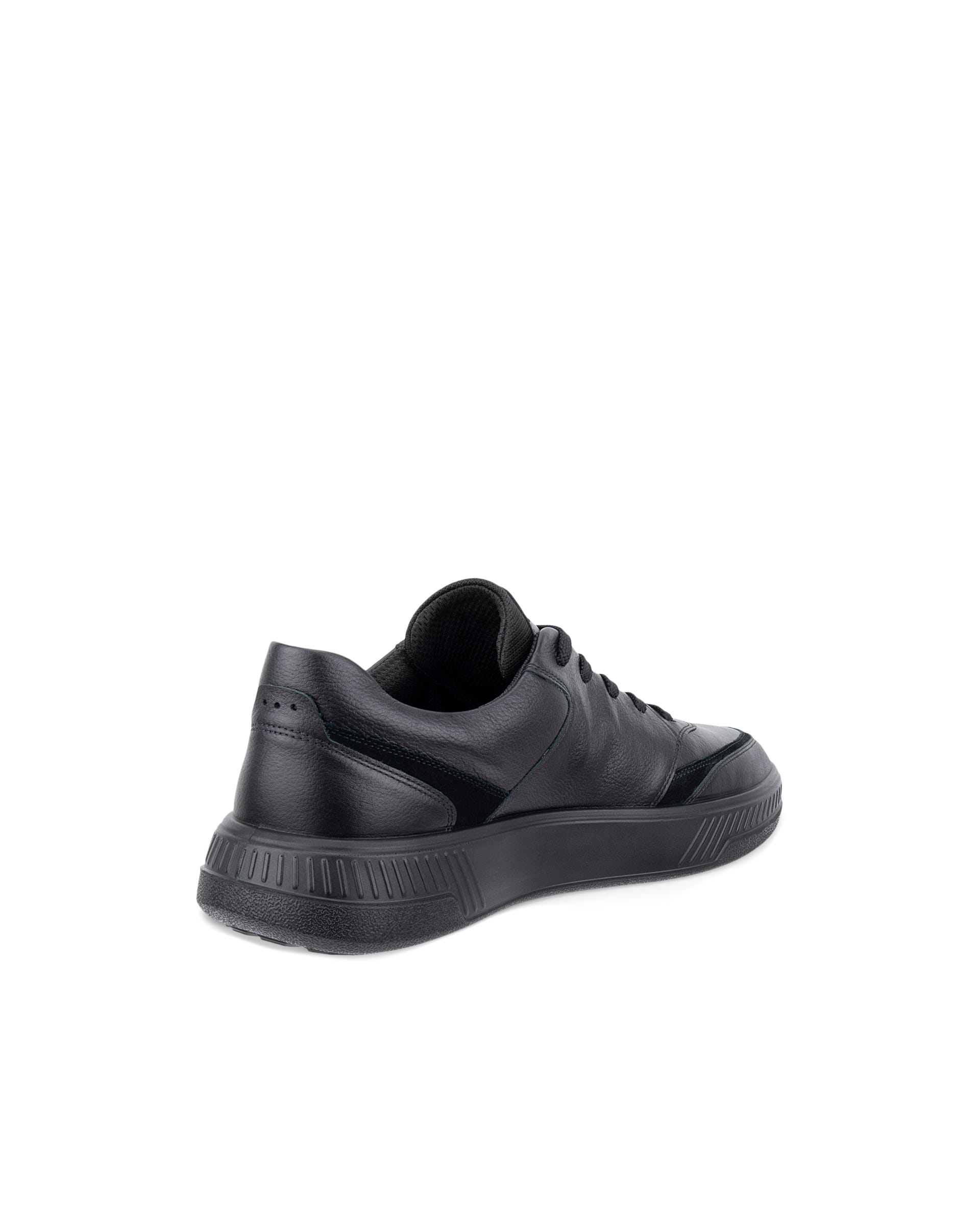 Men's ECCO® MOVE Leather Sneaker - Black - Back