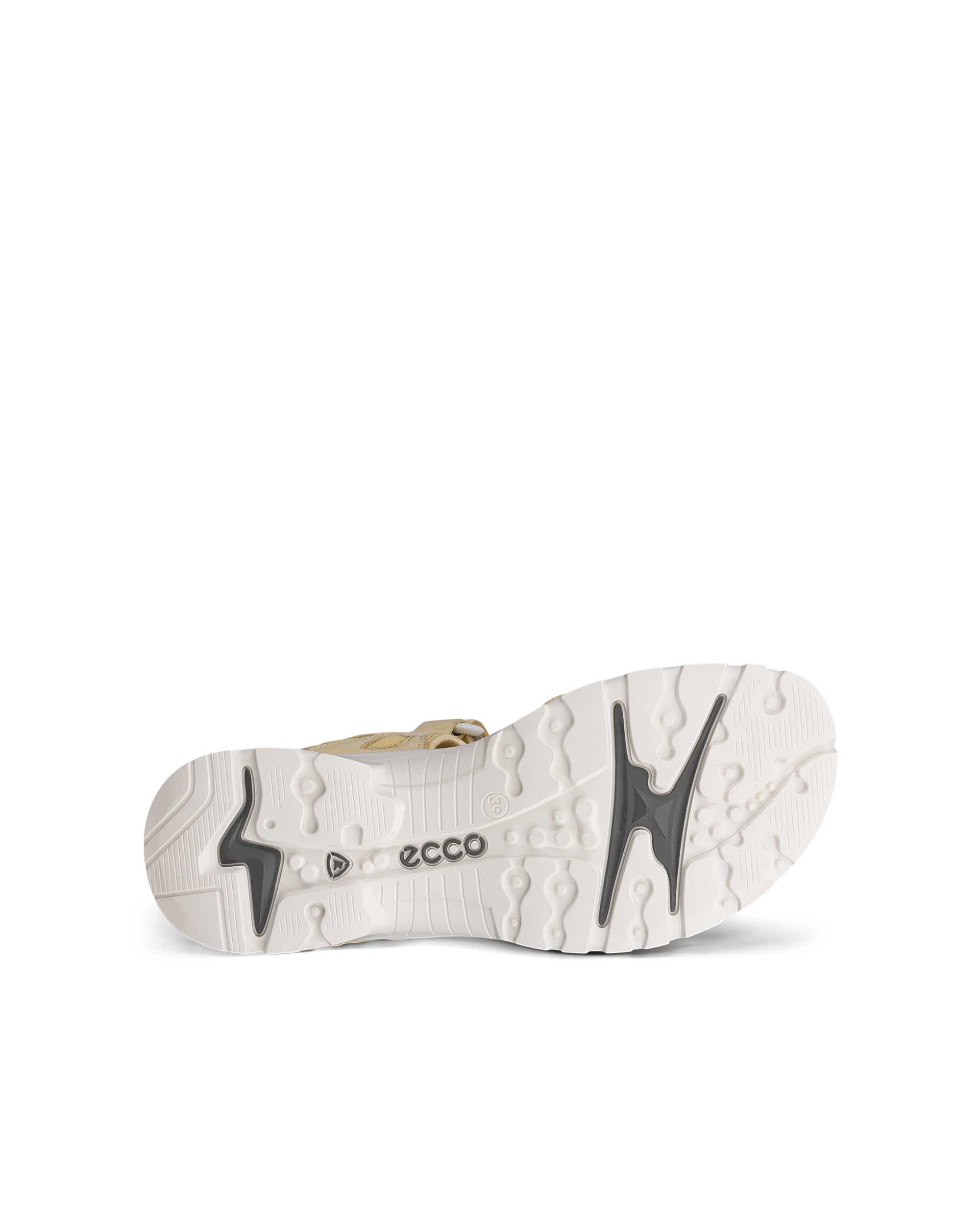 Women's ECCO® Offroad Nubuck Outdoor Sandal - Yellow - Sole